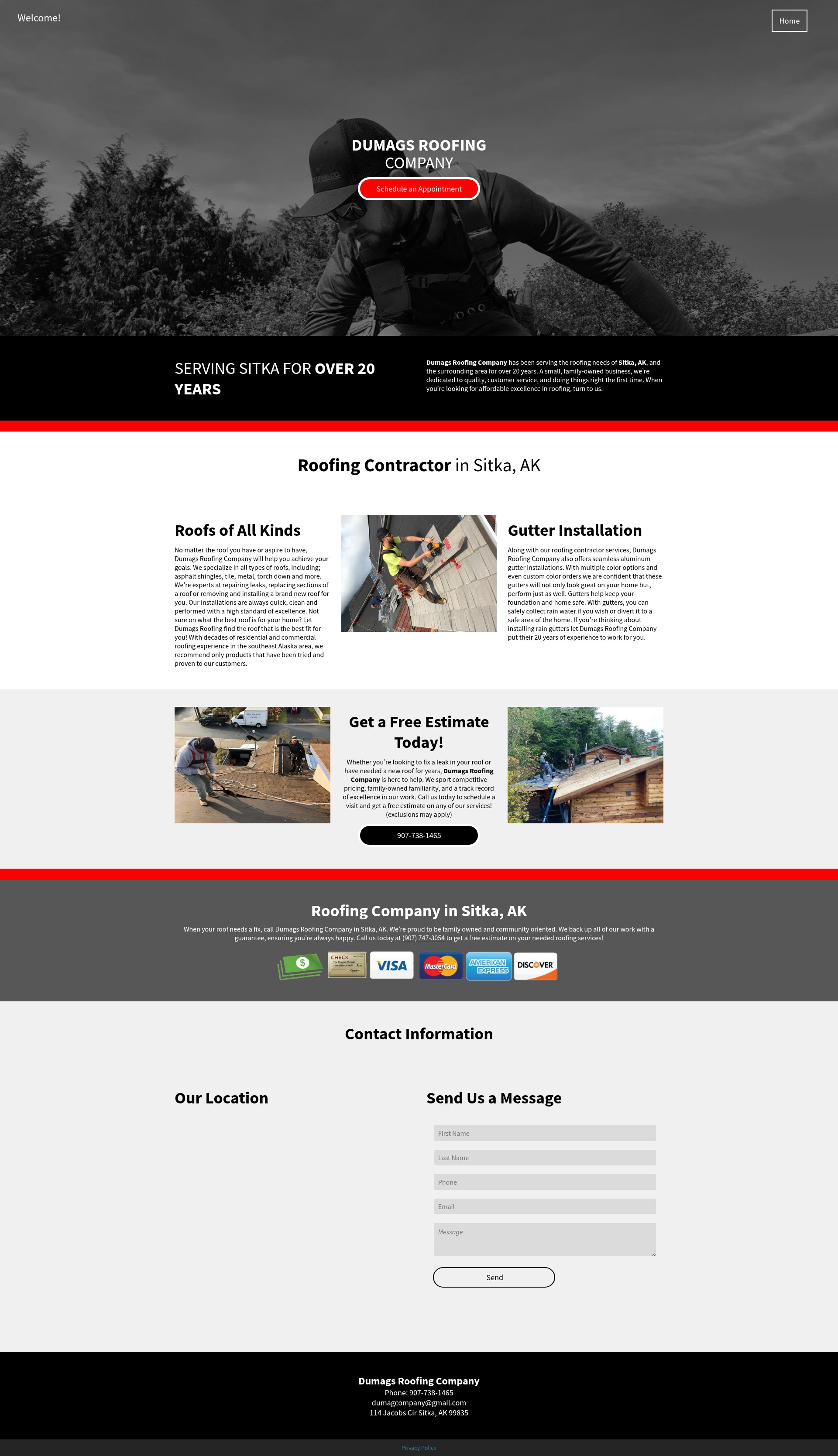 Landing Page