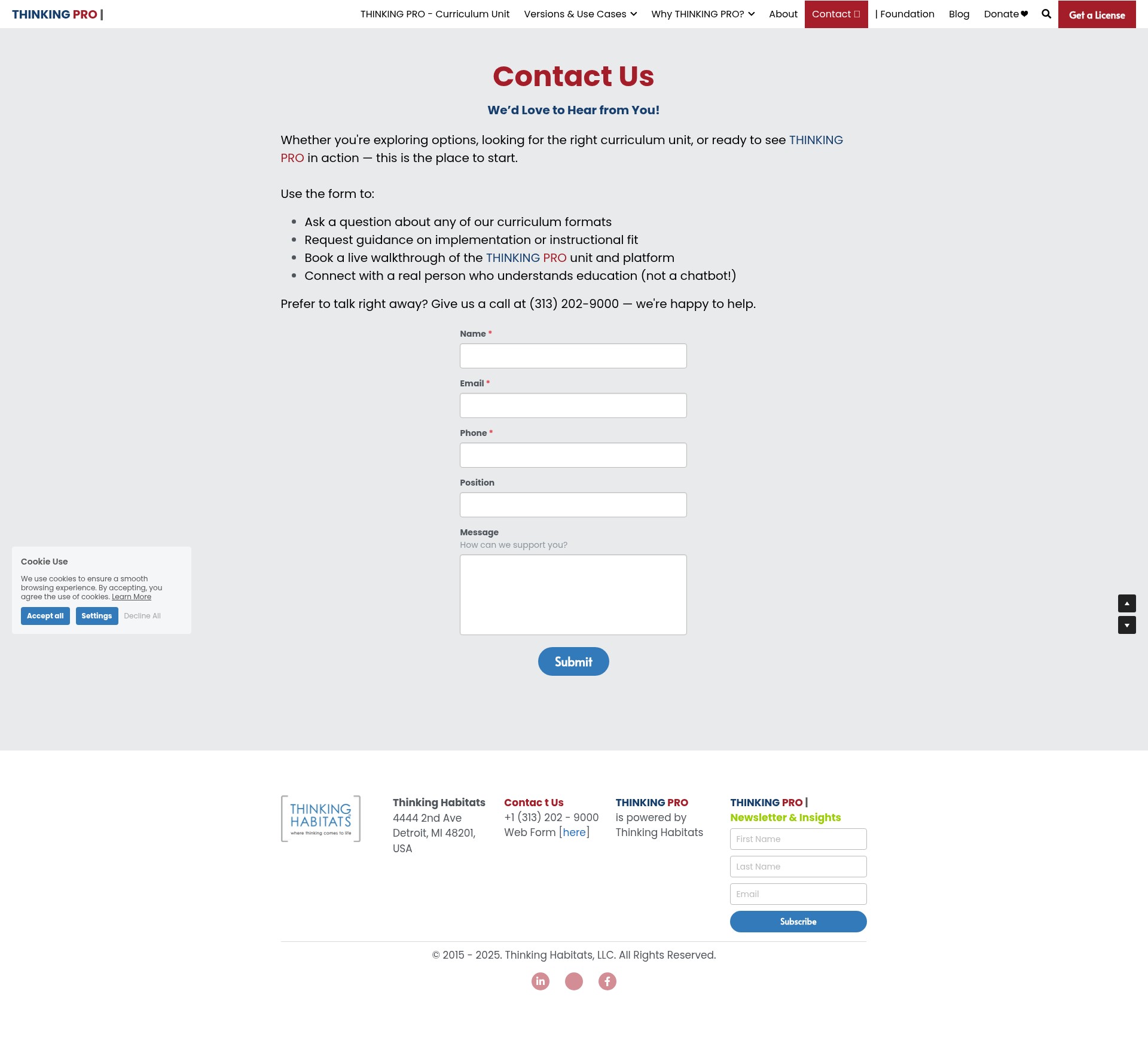 Landing Page