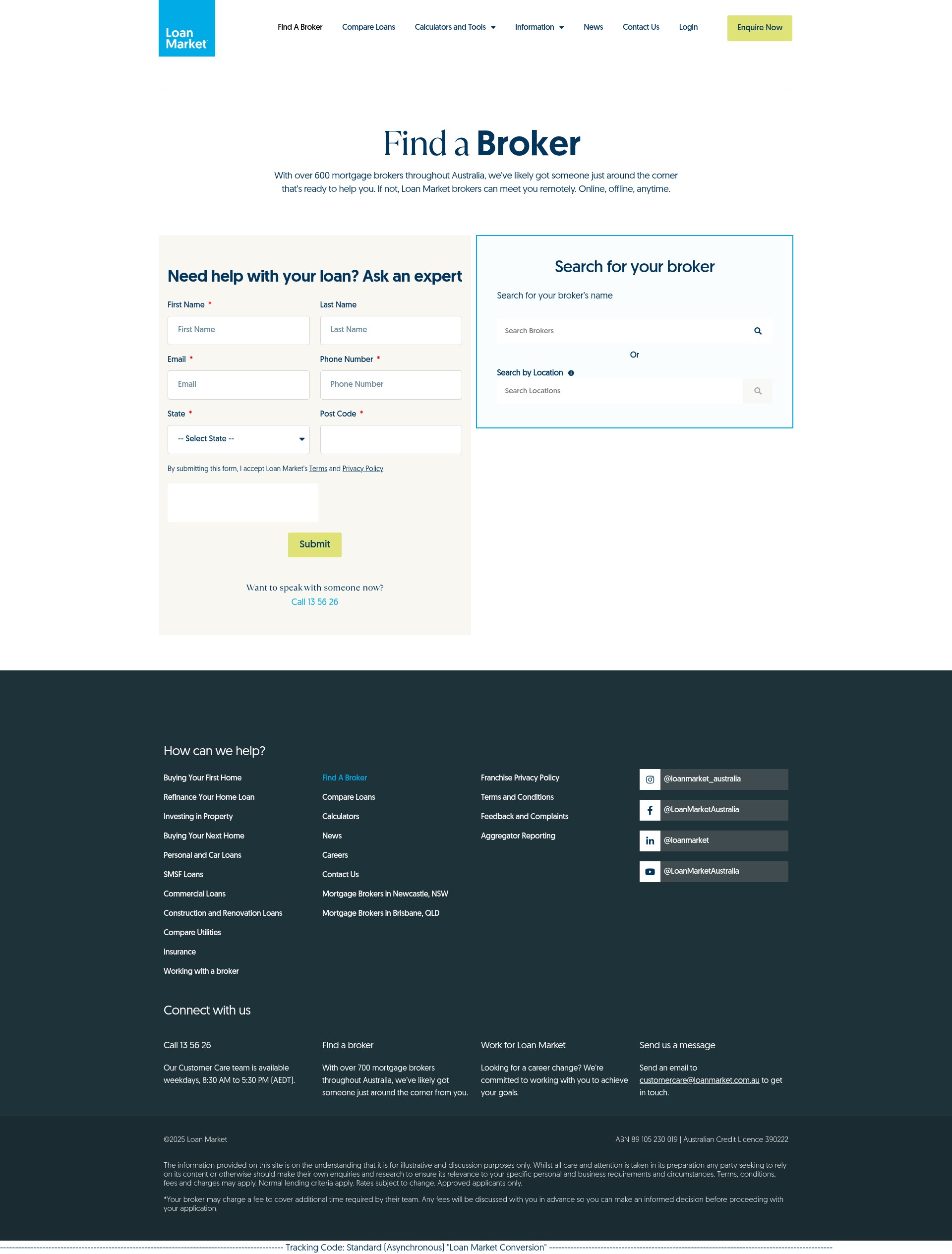 Landing Page