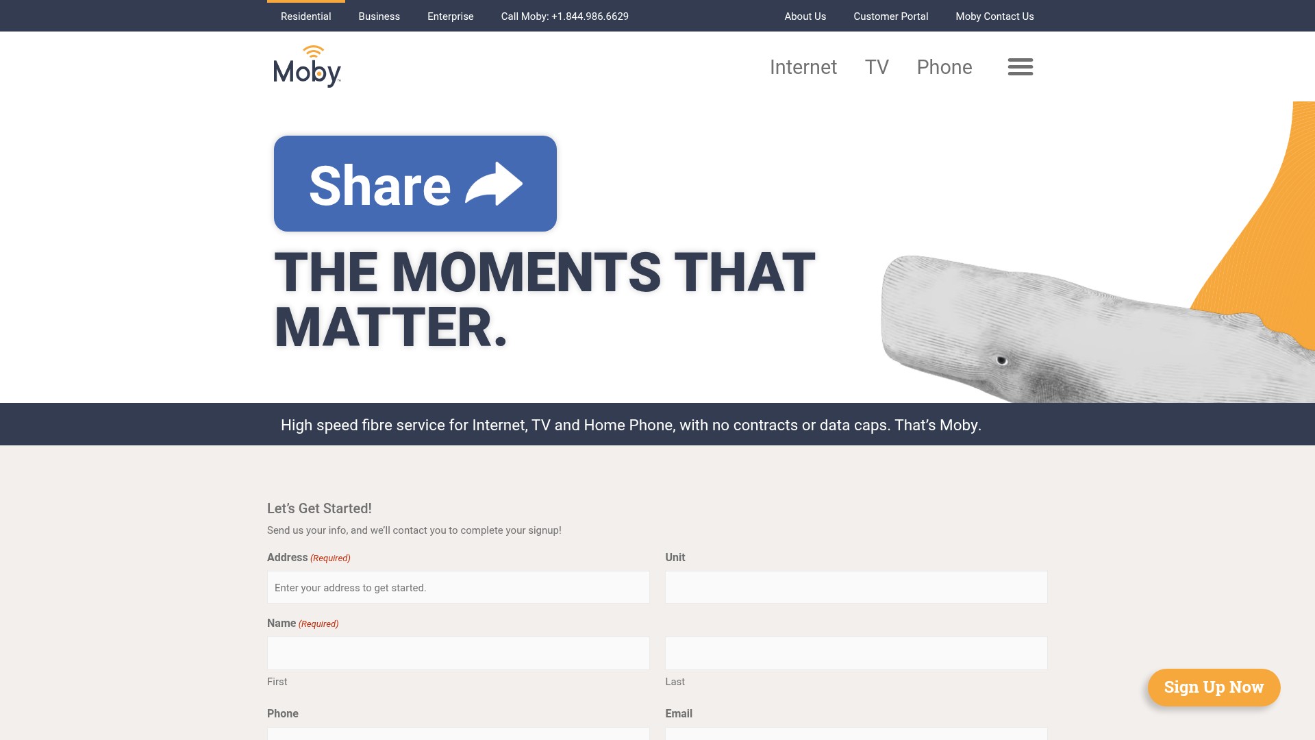 Landing Page