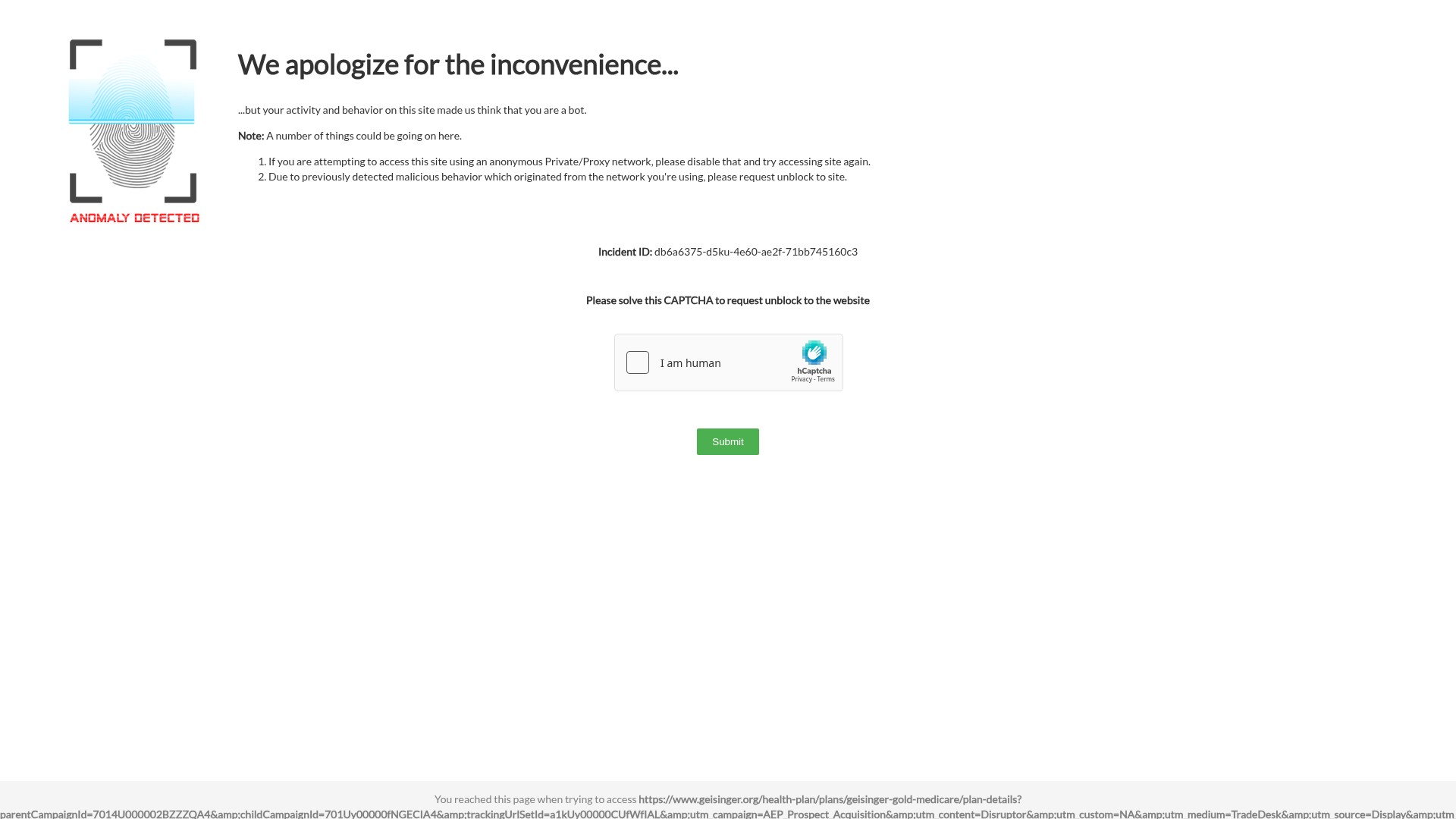Landing Page