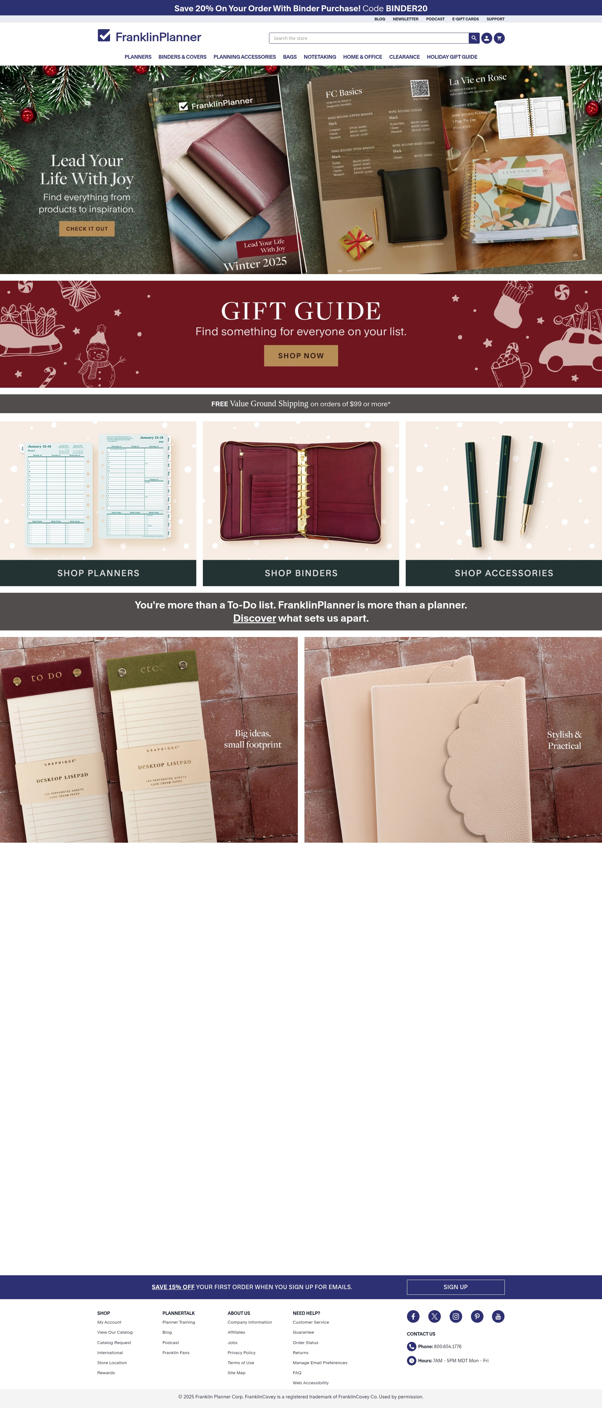 Landing Page