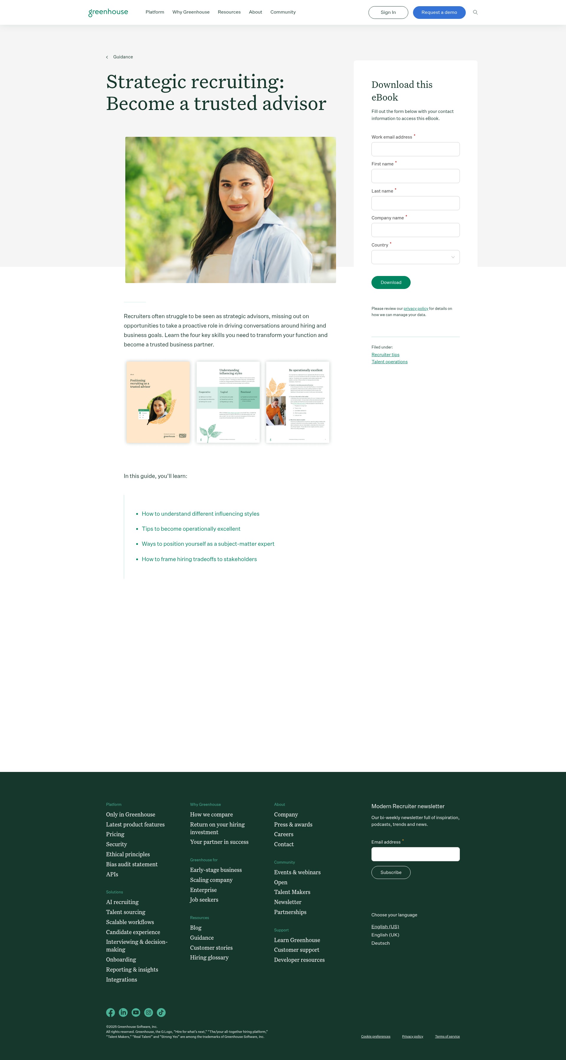 Landing Page
