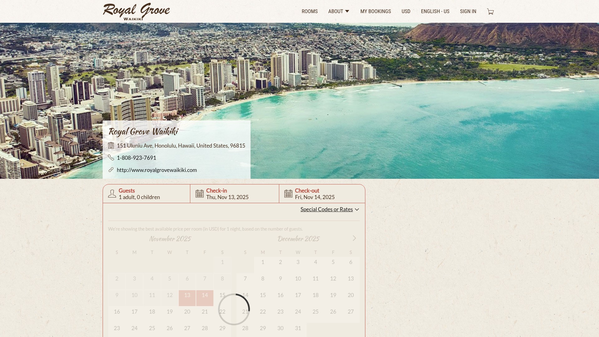 Landing Page
