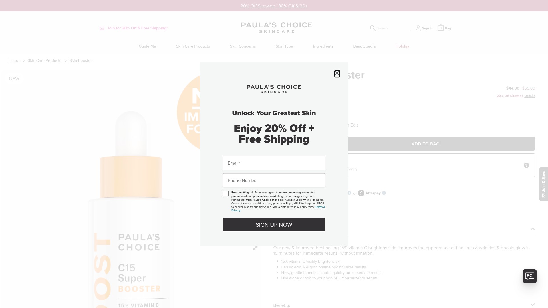 Landing Page
