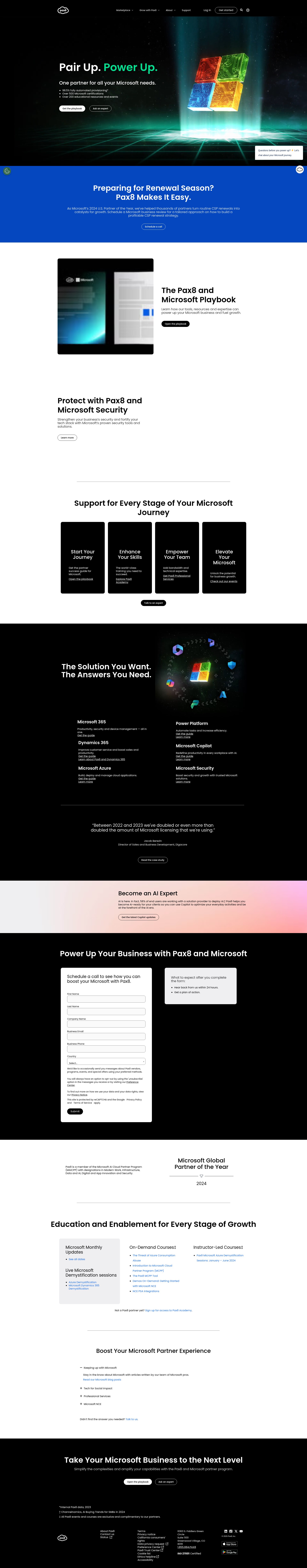 Landing Page