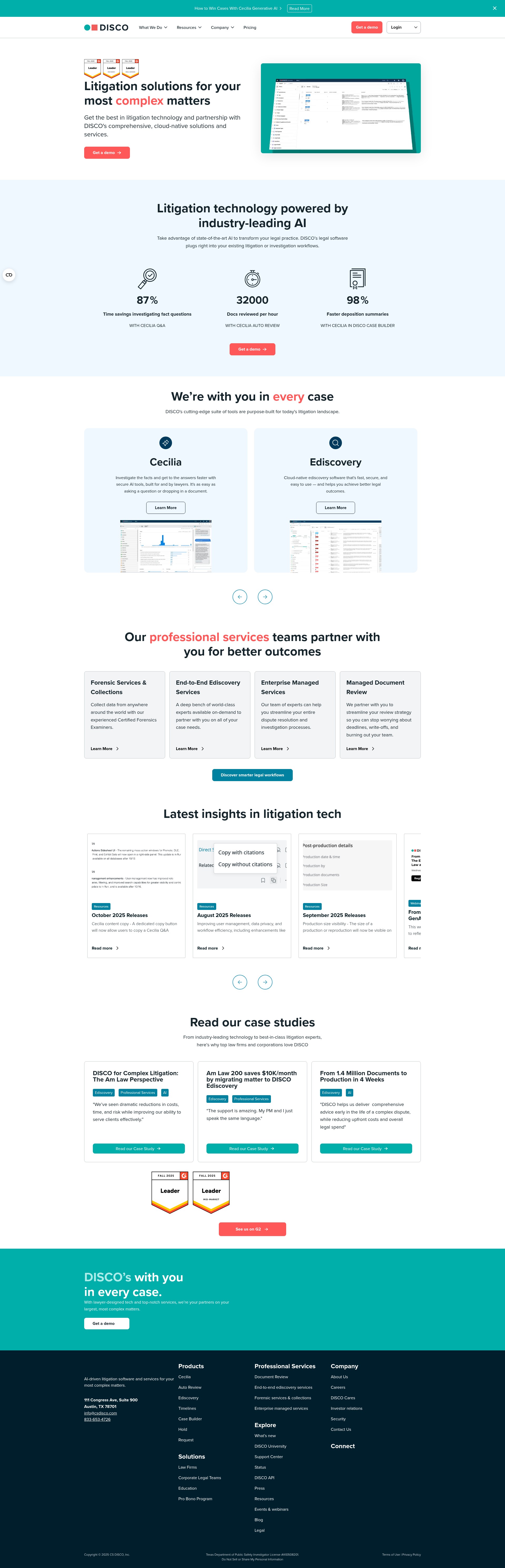 Landing Page