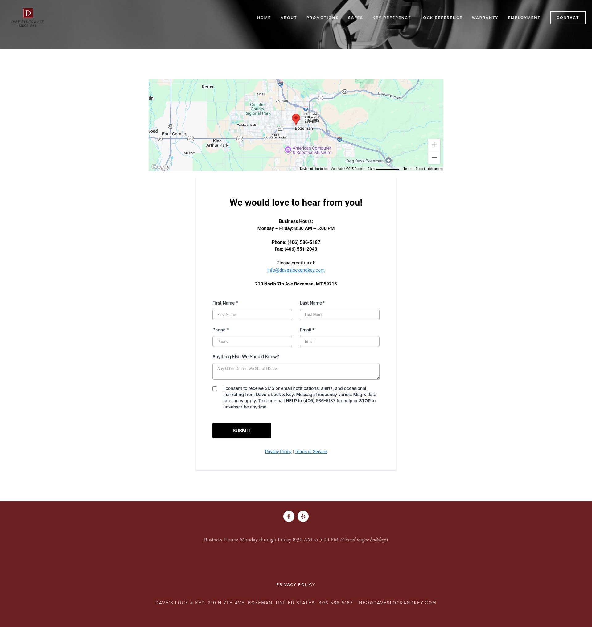 Landing Page