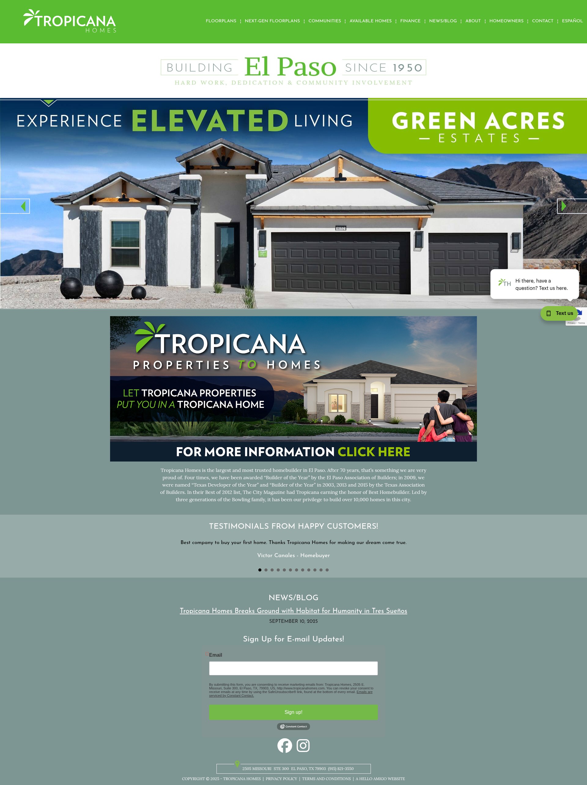 Landing Page