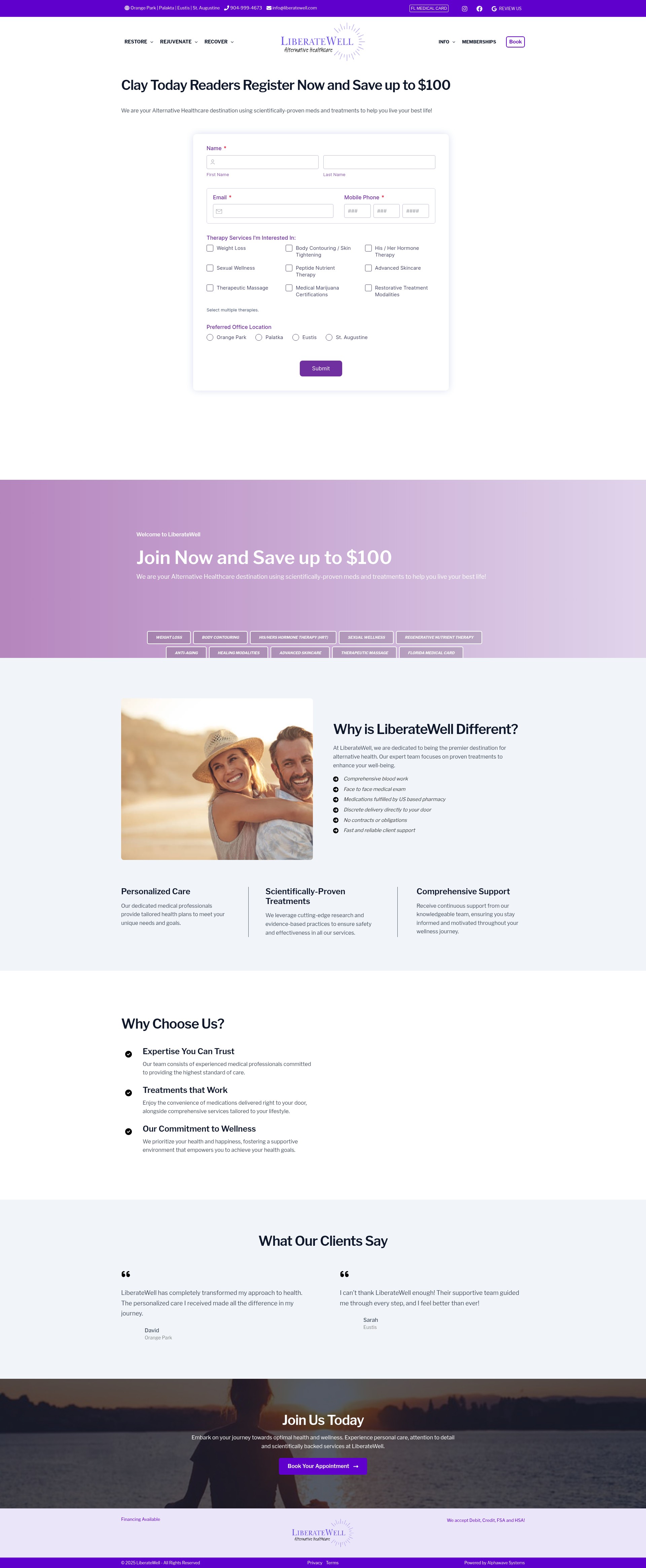 Landing Page