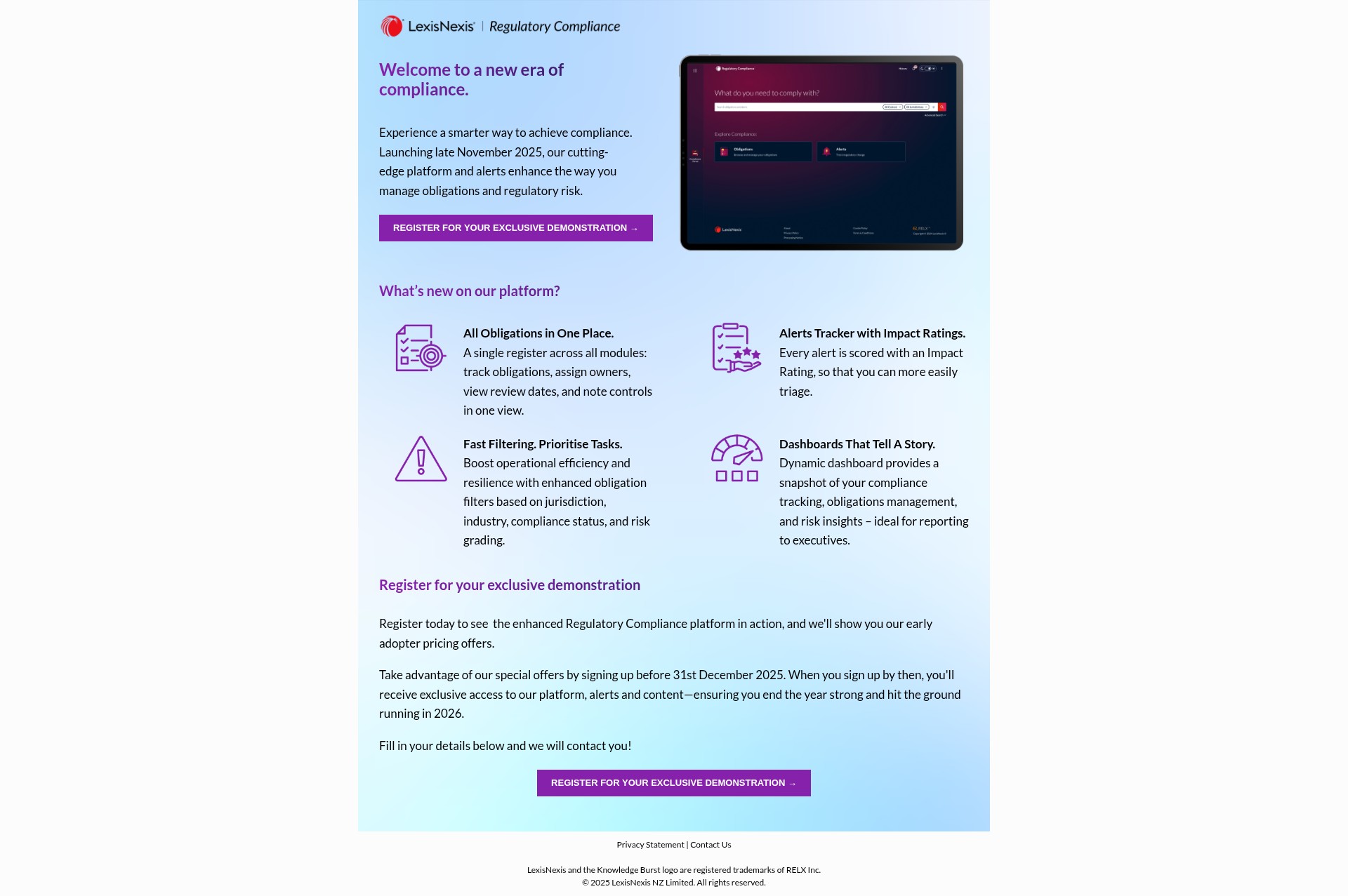 Landing Page