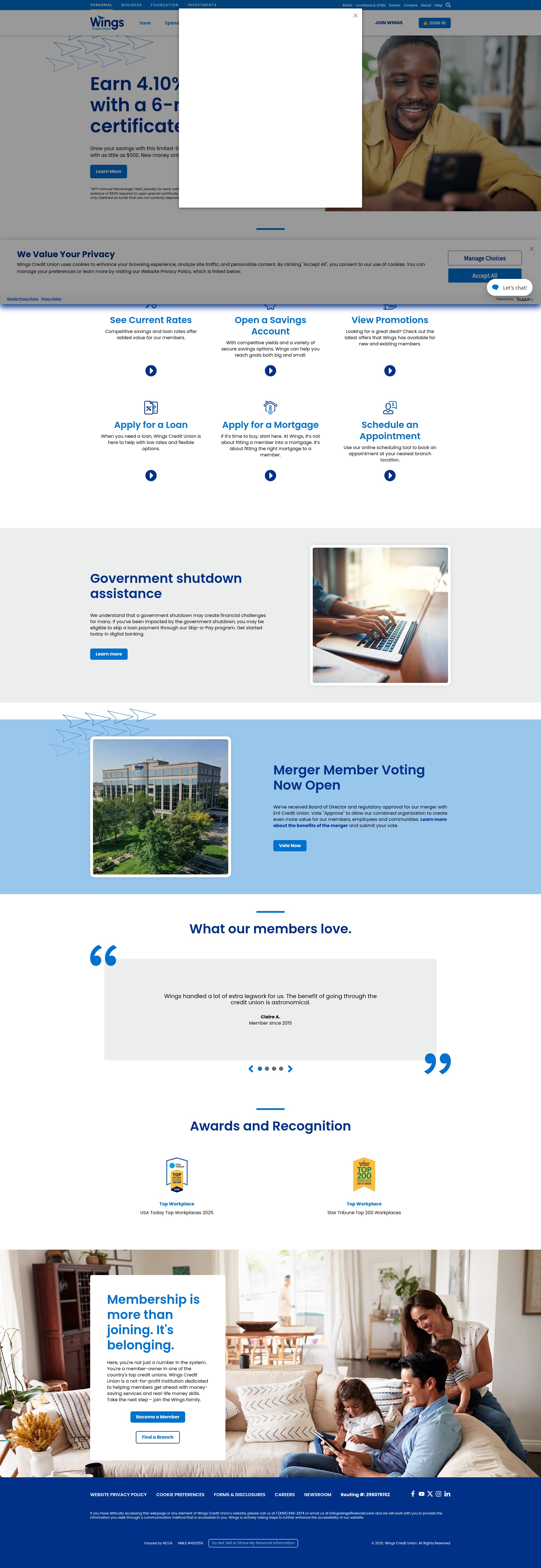 Landing Page