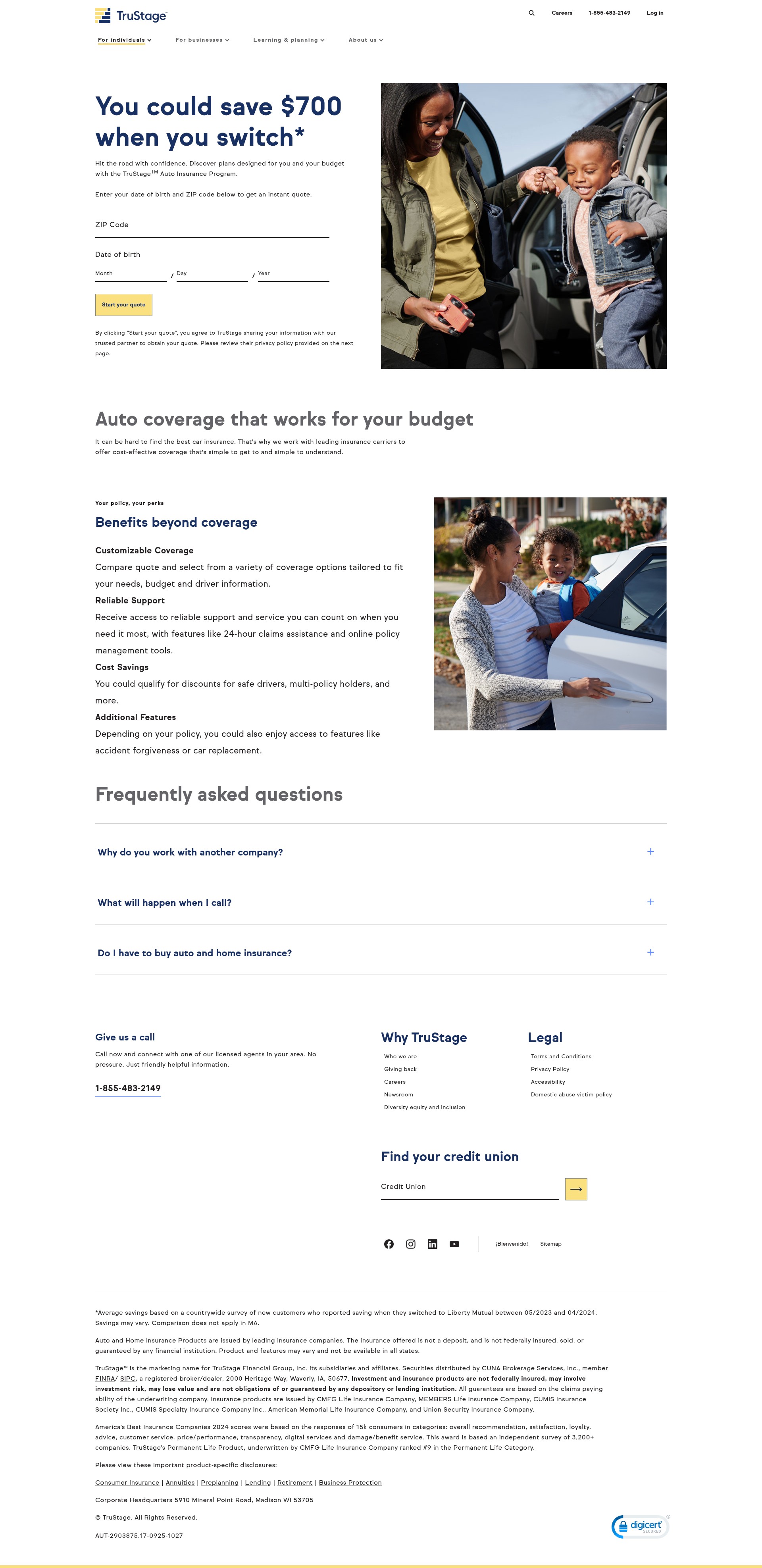 Landing Page