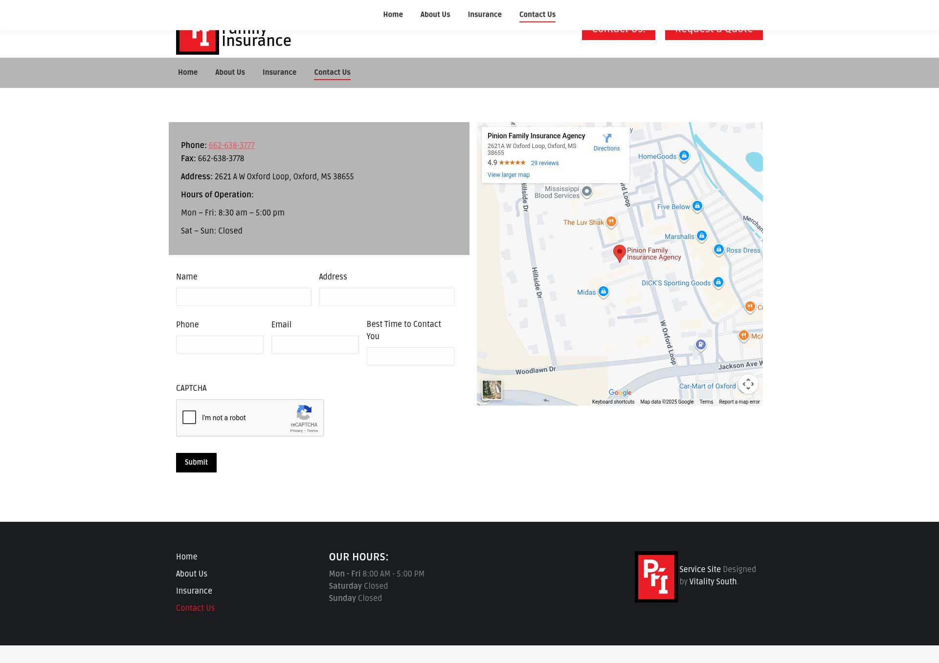 Landing Page