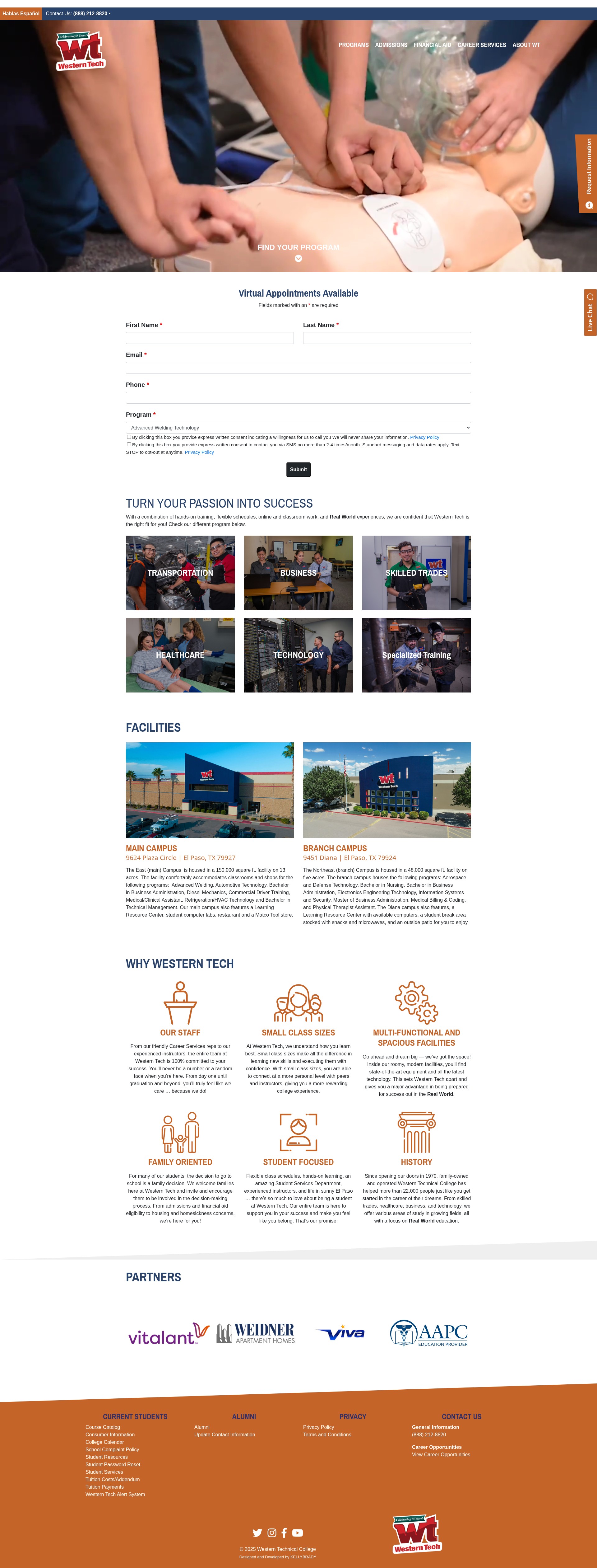 Landing Page