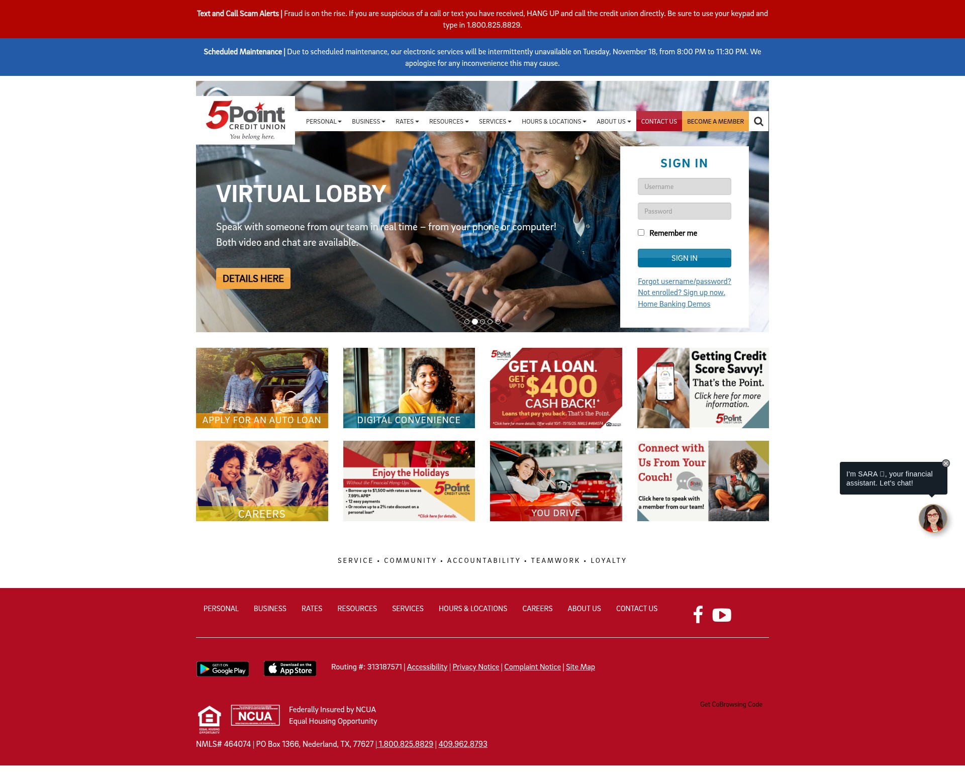 Landing Page