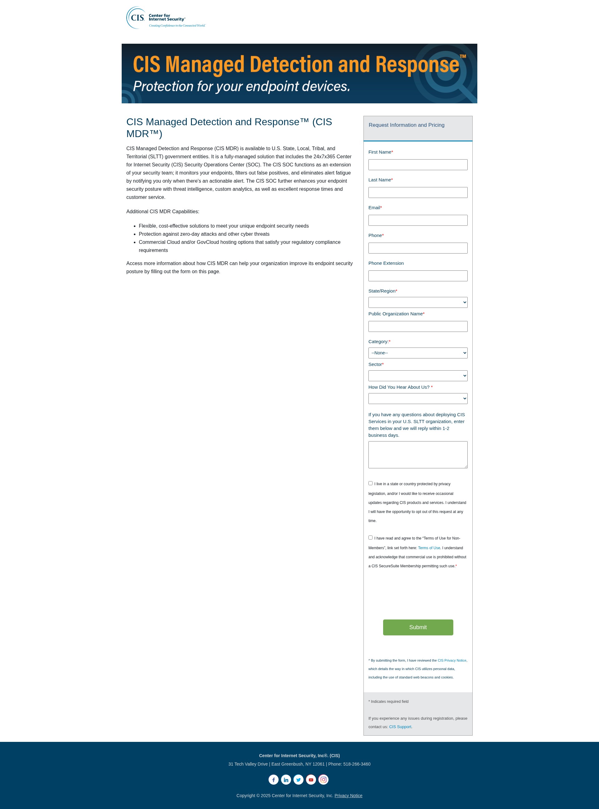 Landing Page