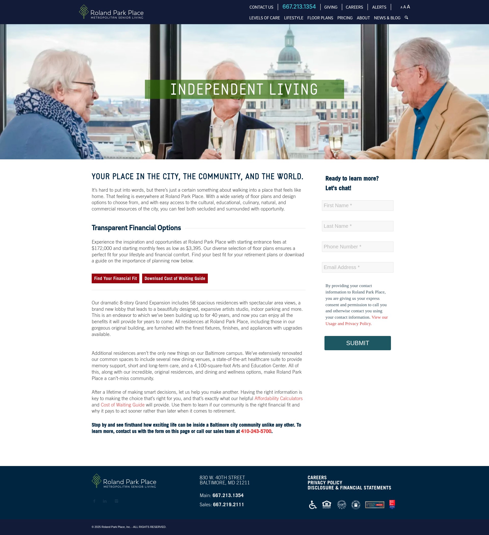 Landing Page