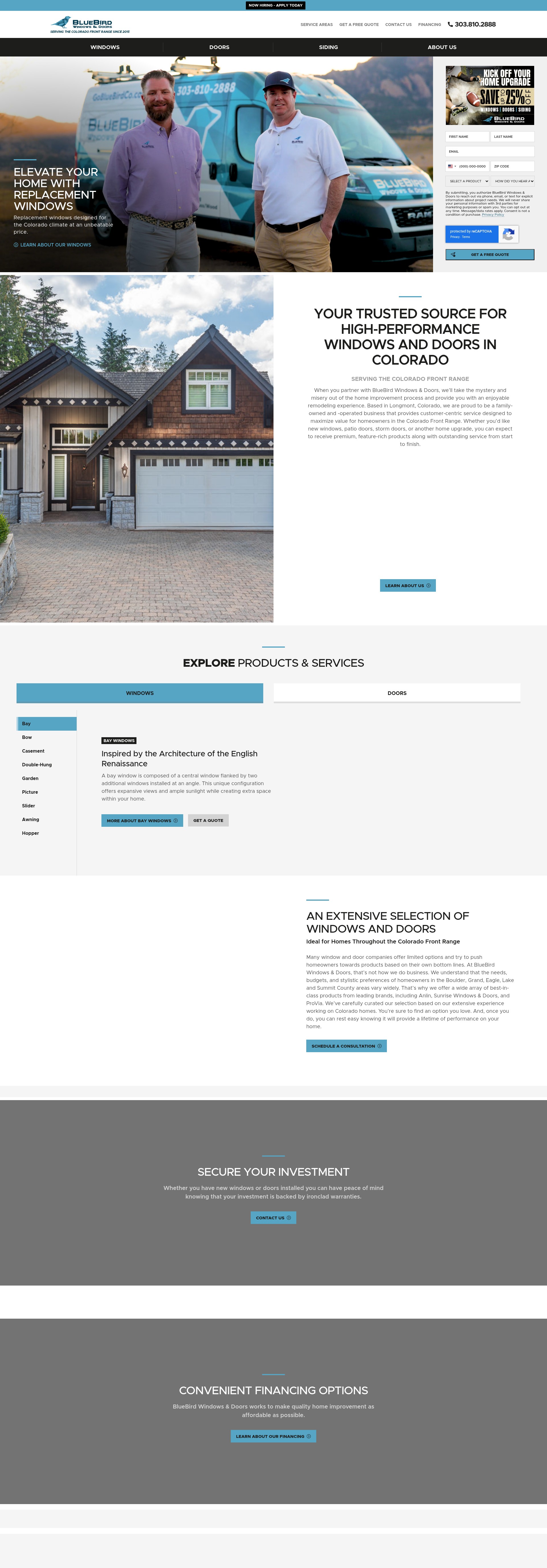 Landing Page