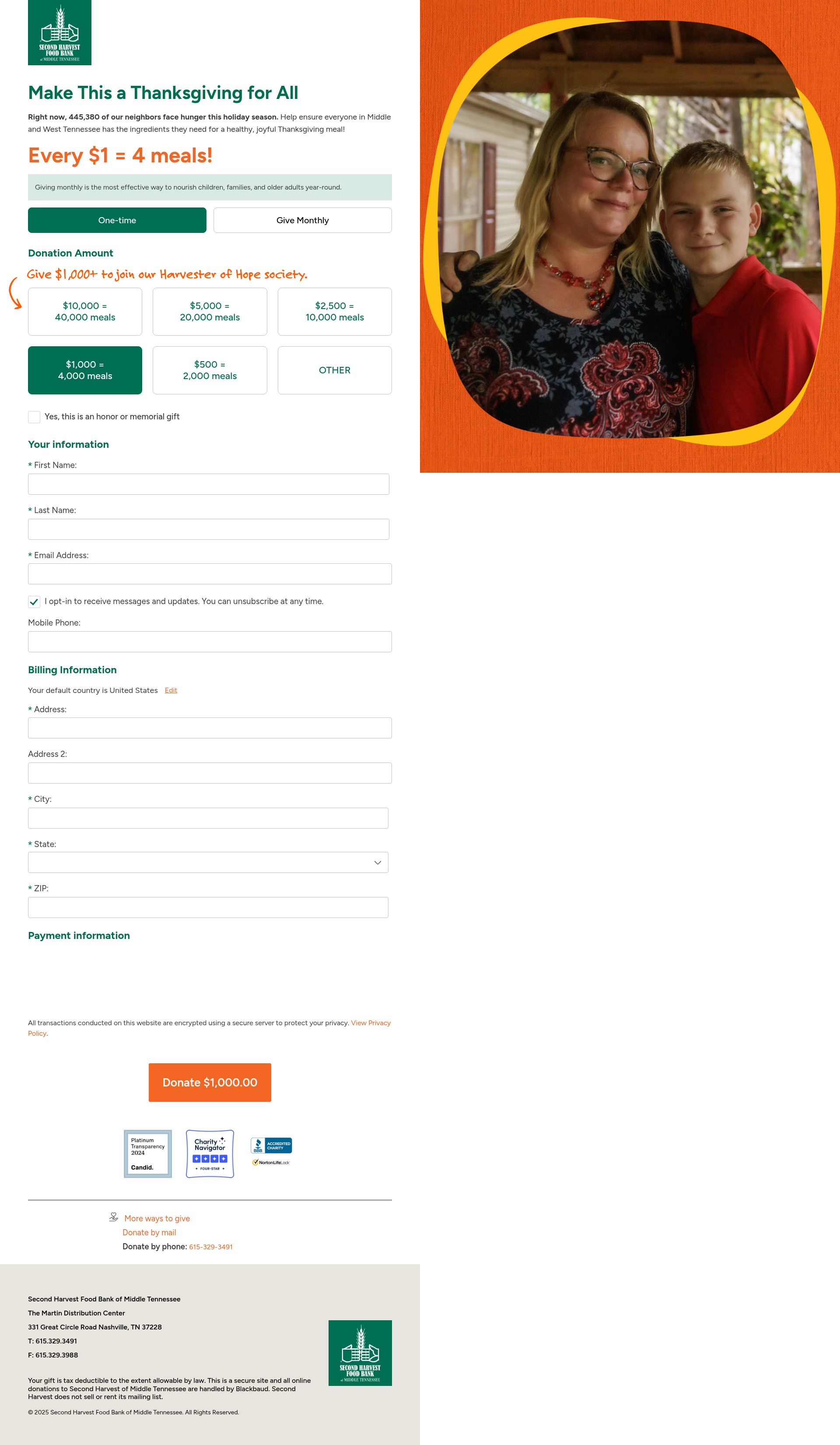 Landing Page