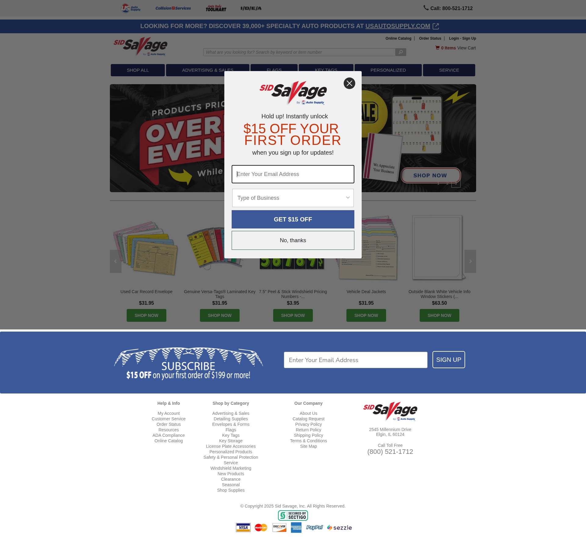 Landing Page