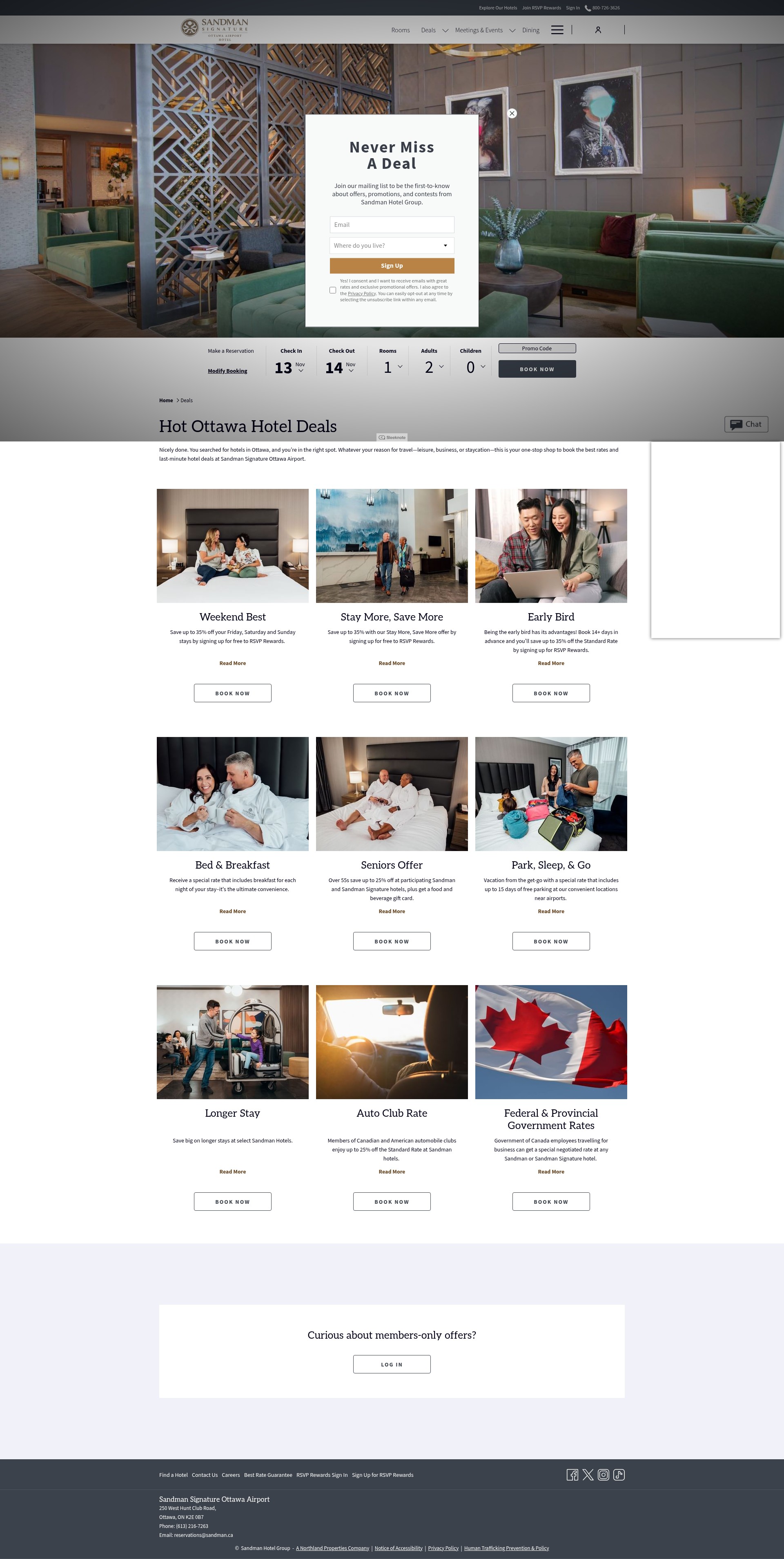 Landing Page