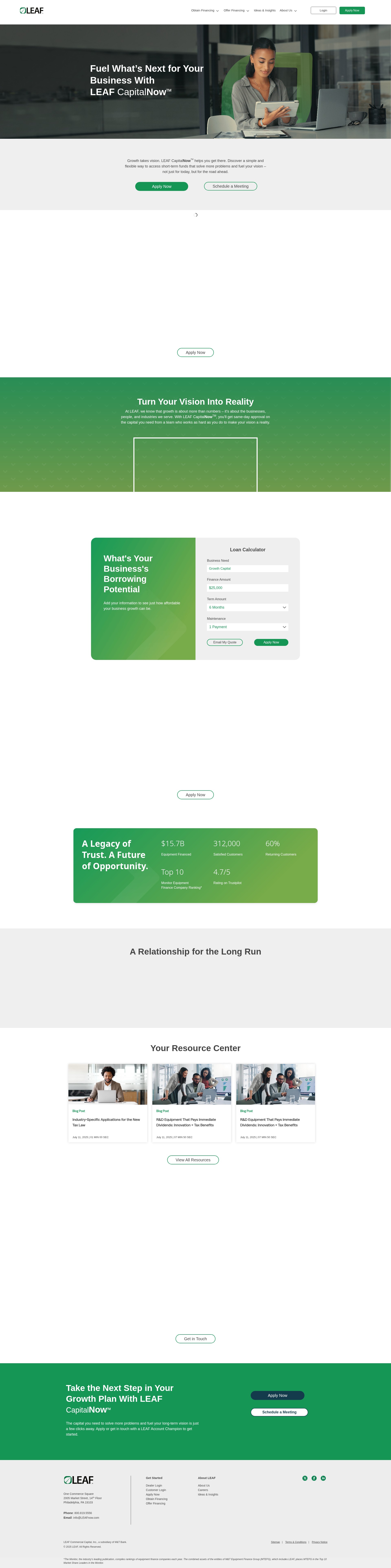 Landing Page
