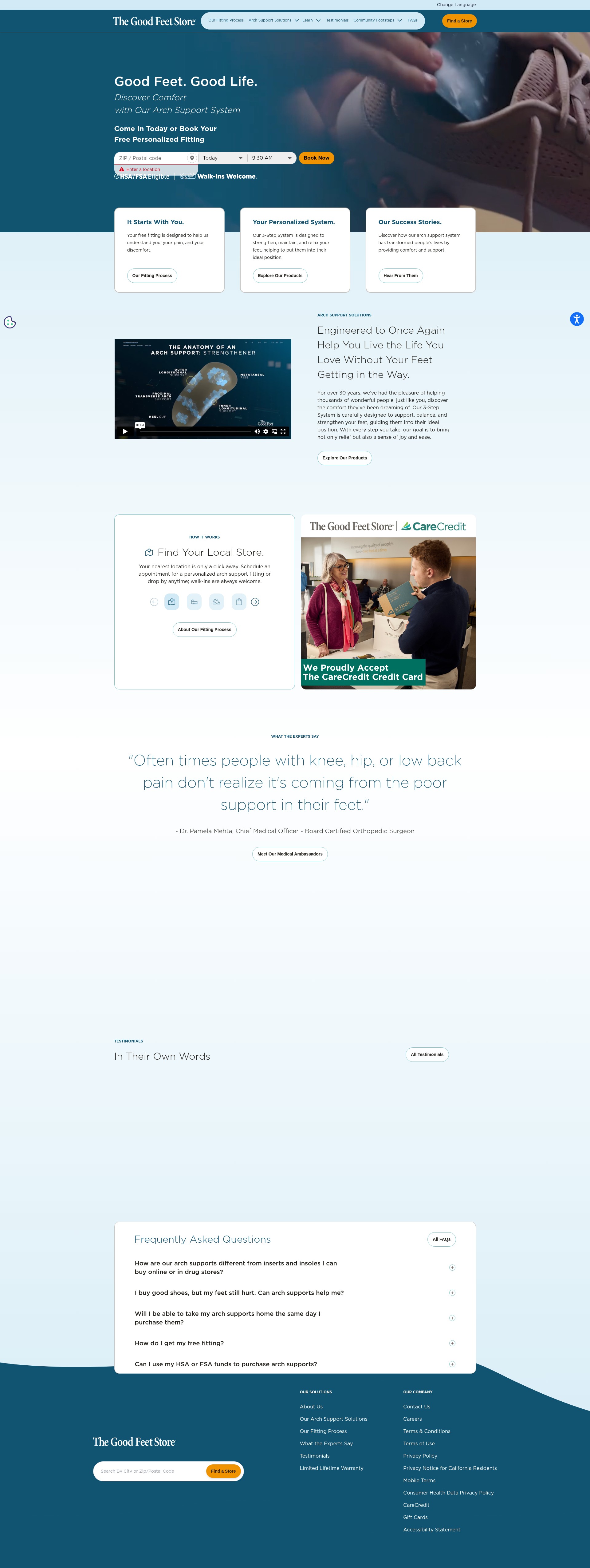 Landing Page