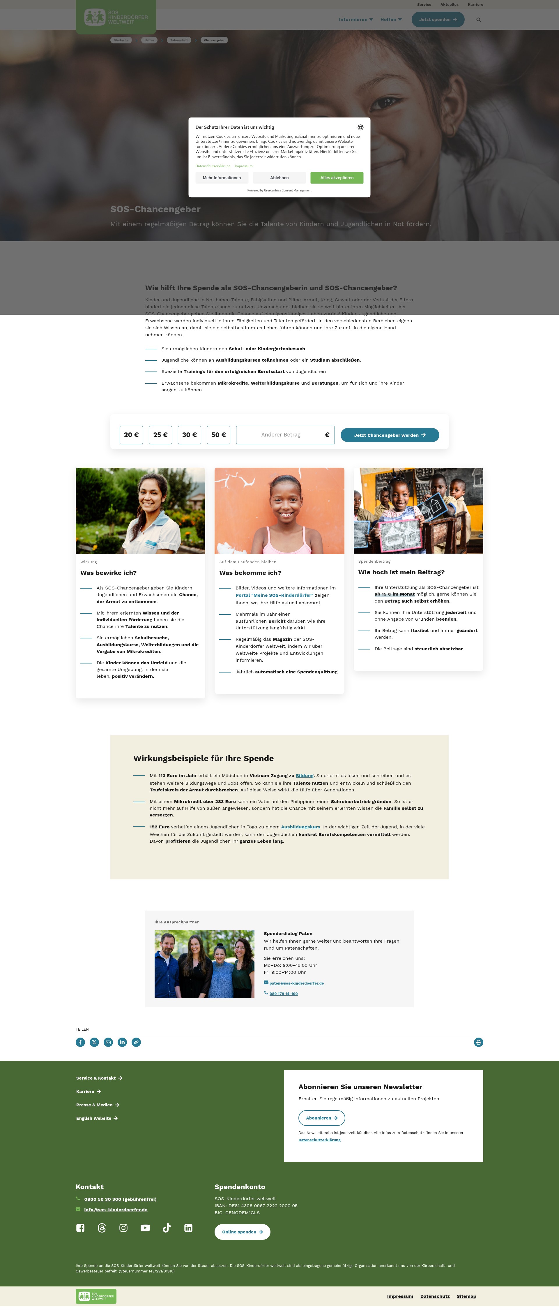 Landing Page