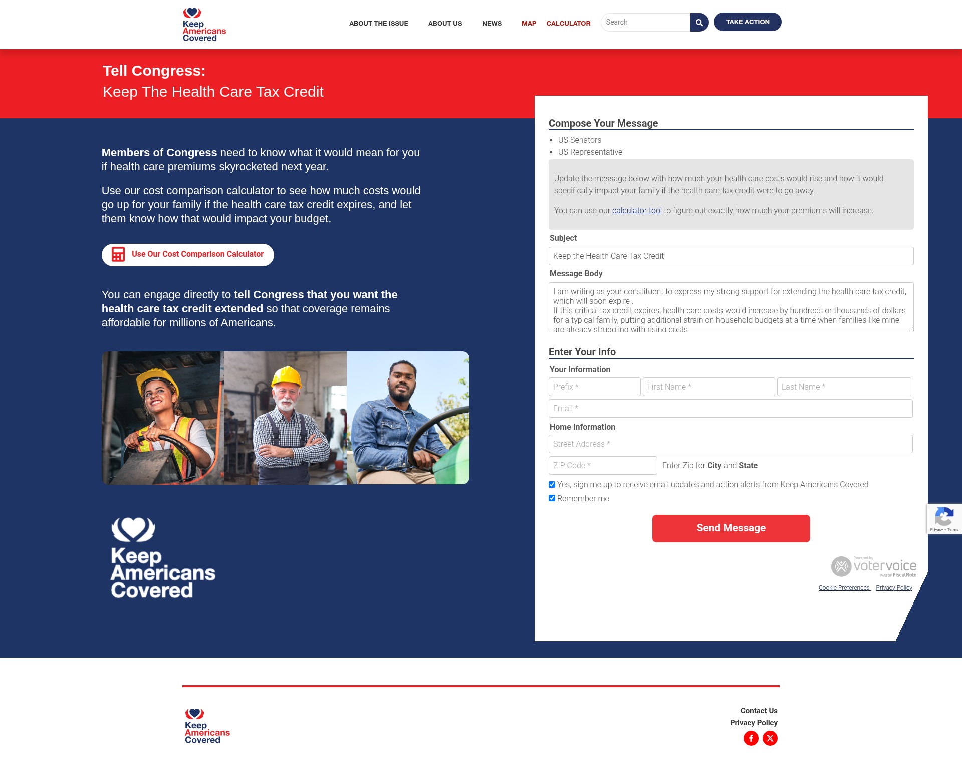 Landing Page