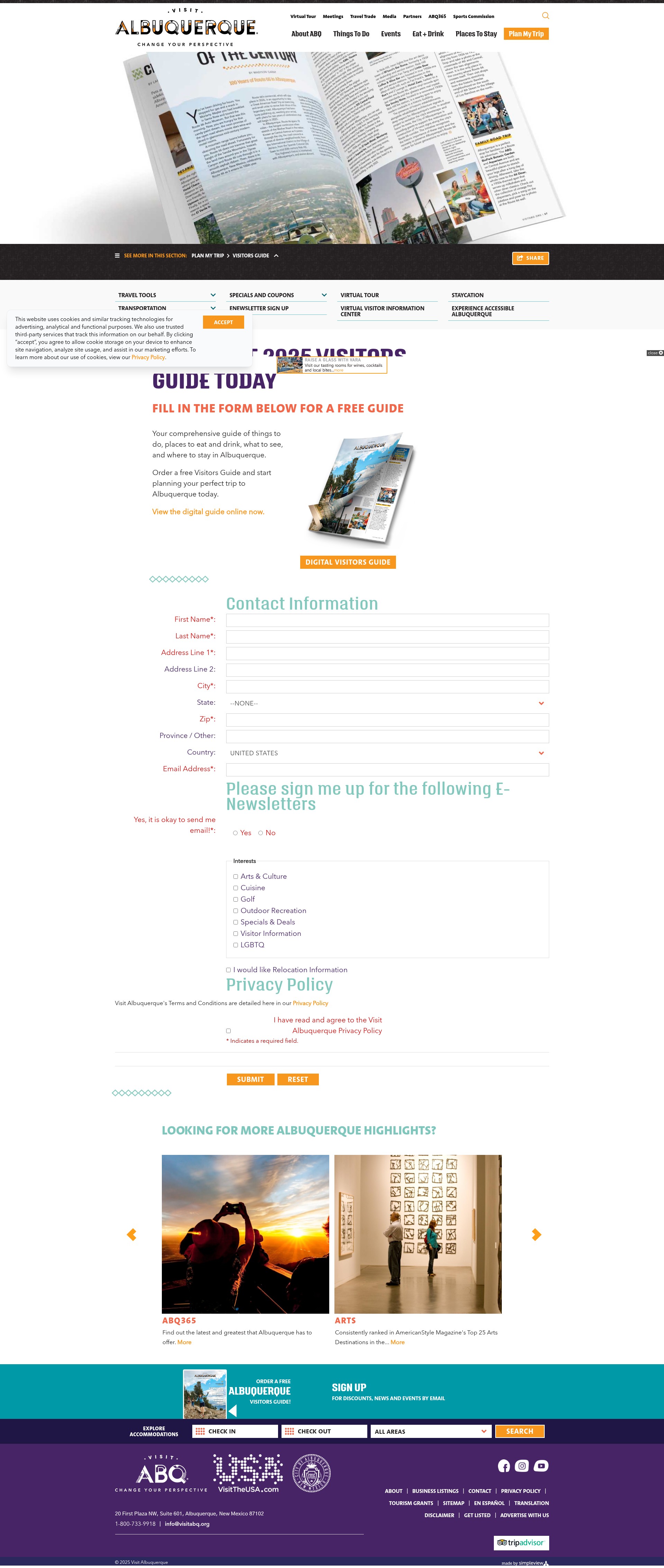 Landing Page