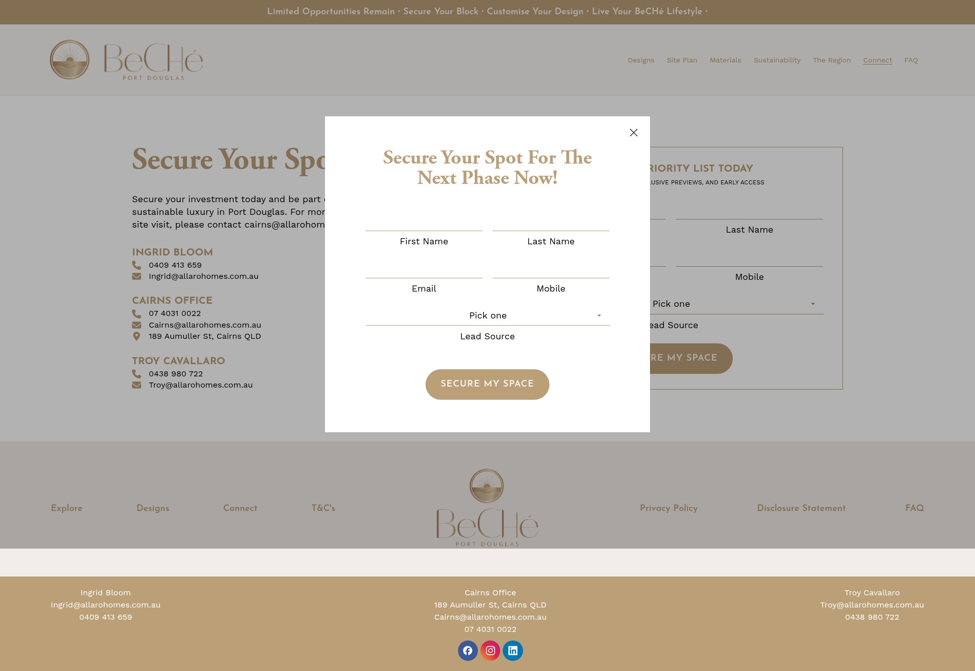 Landing Page