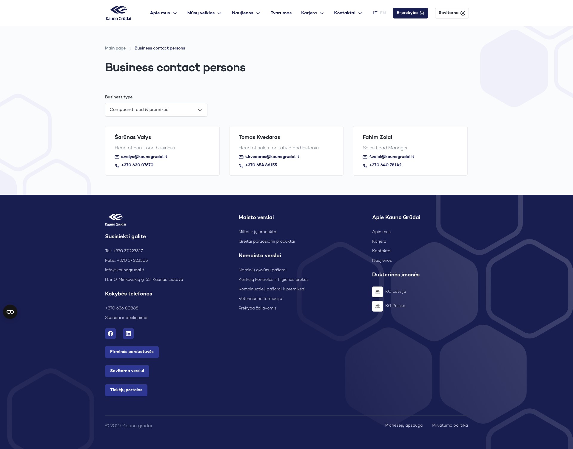 Landing Page