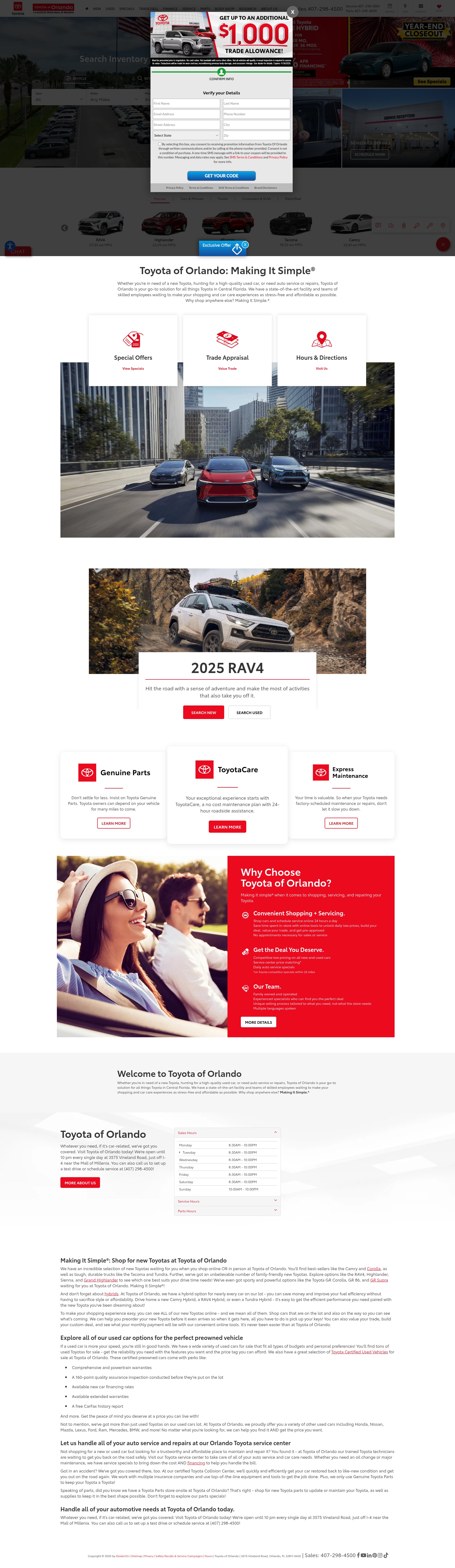 Landing Page