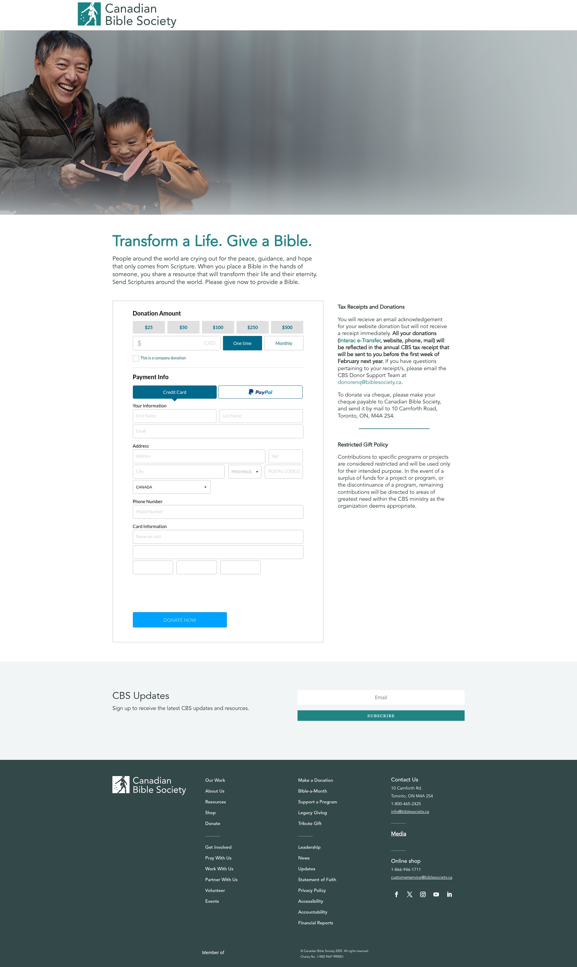 Landing Page
