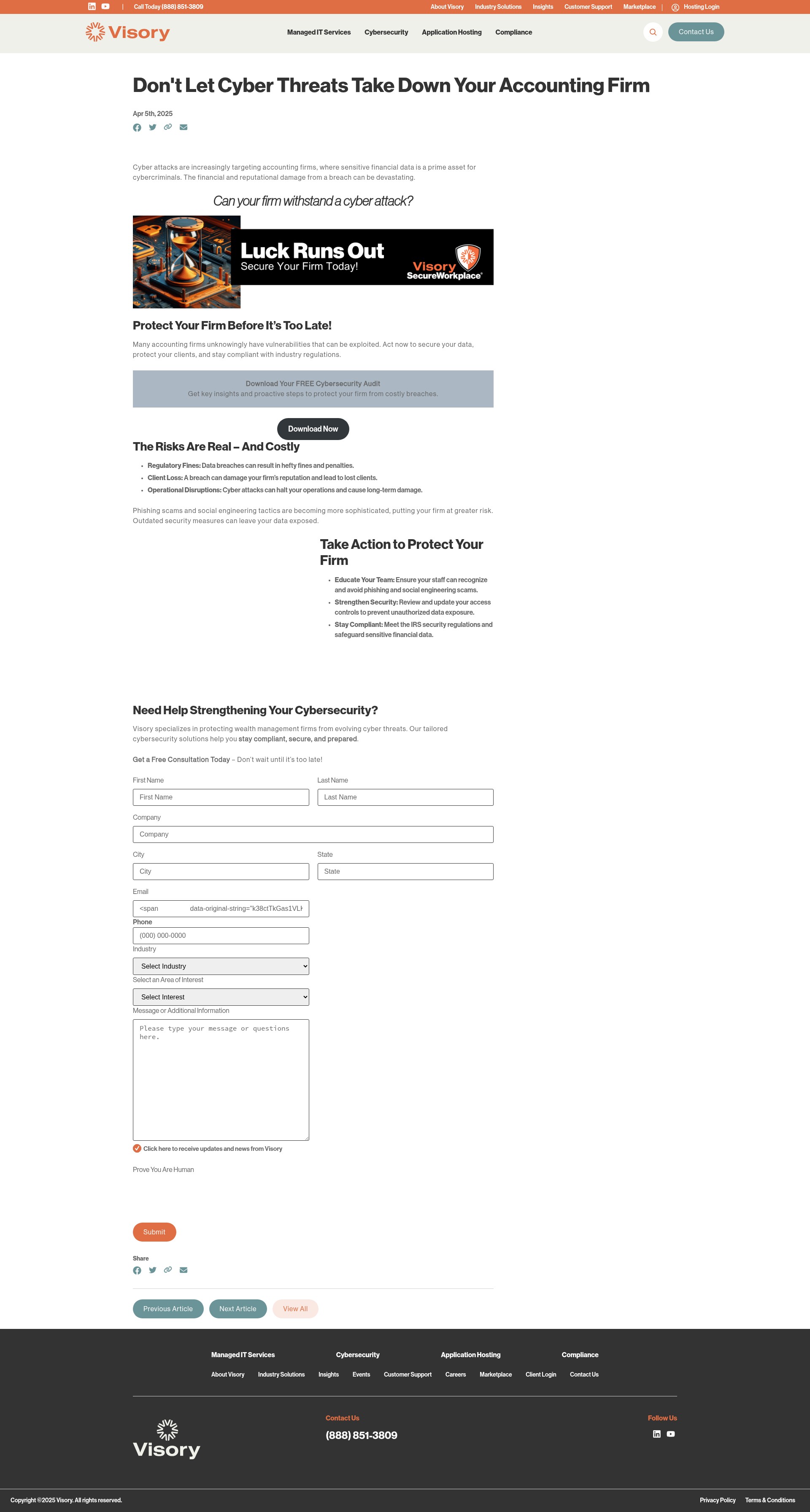Landing Page