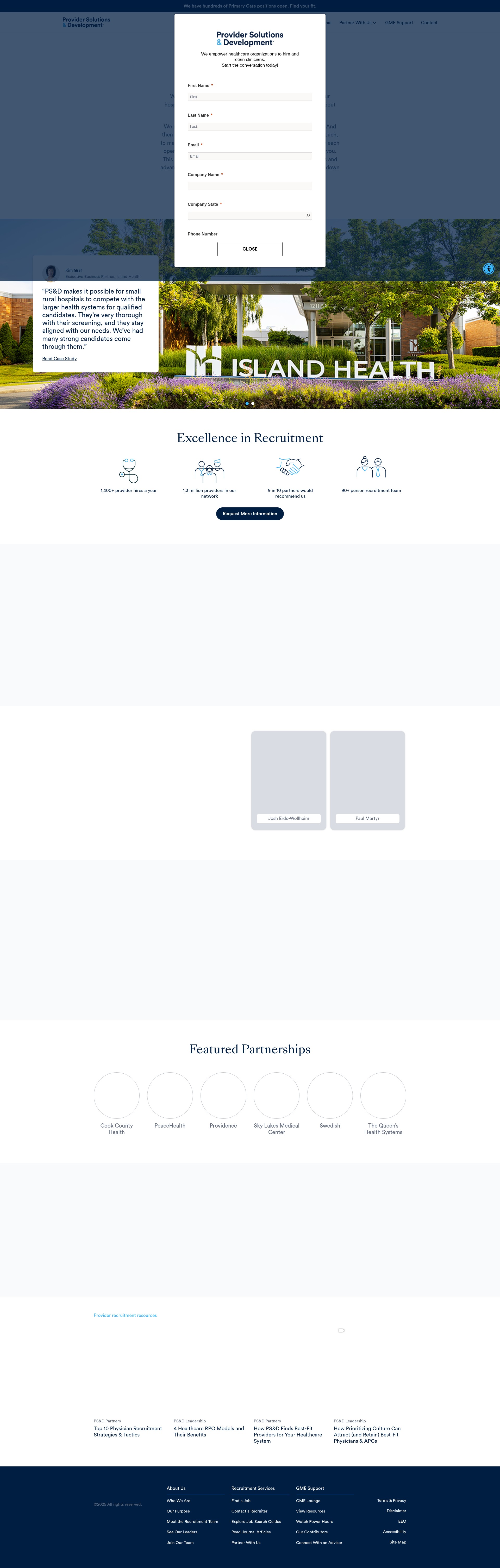 Landing Page