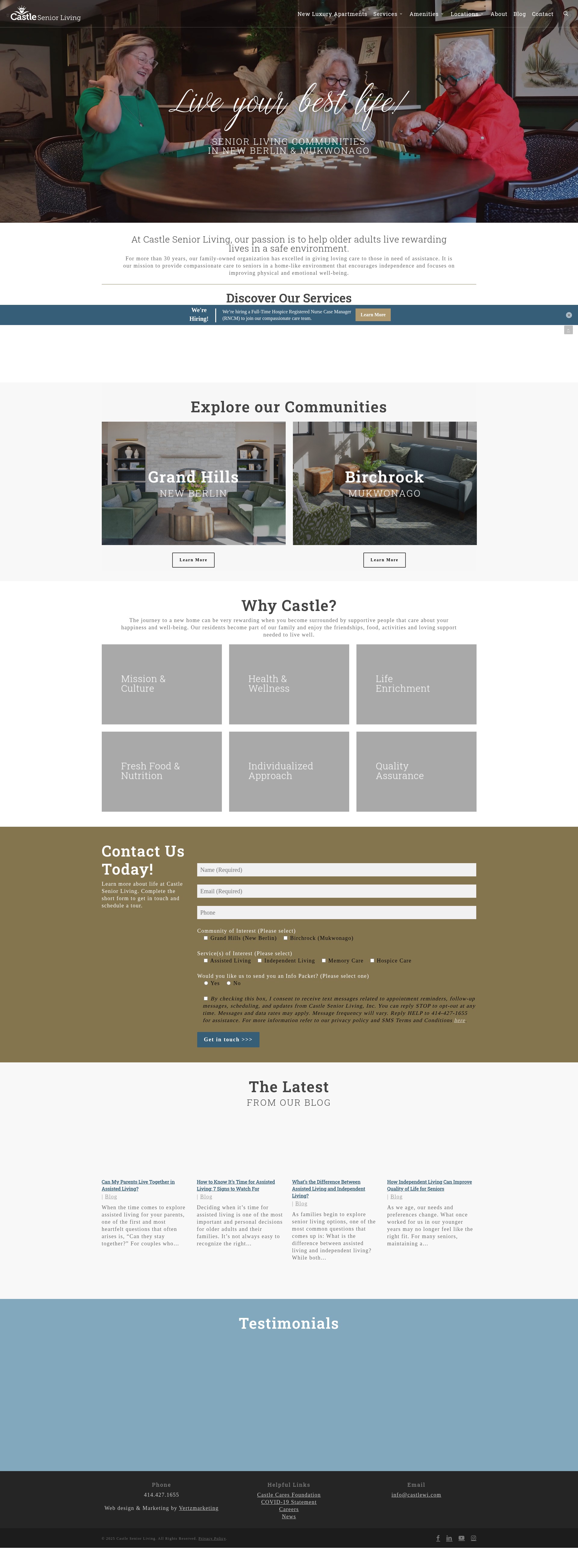 Landing Page