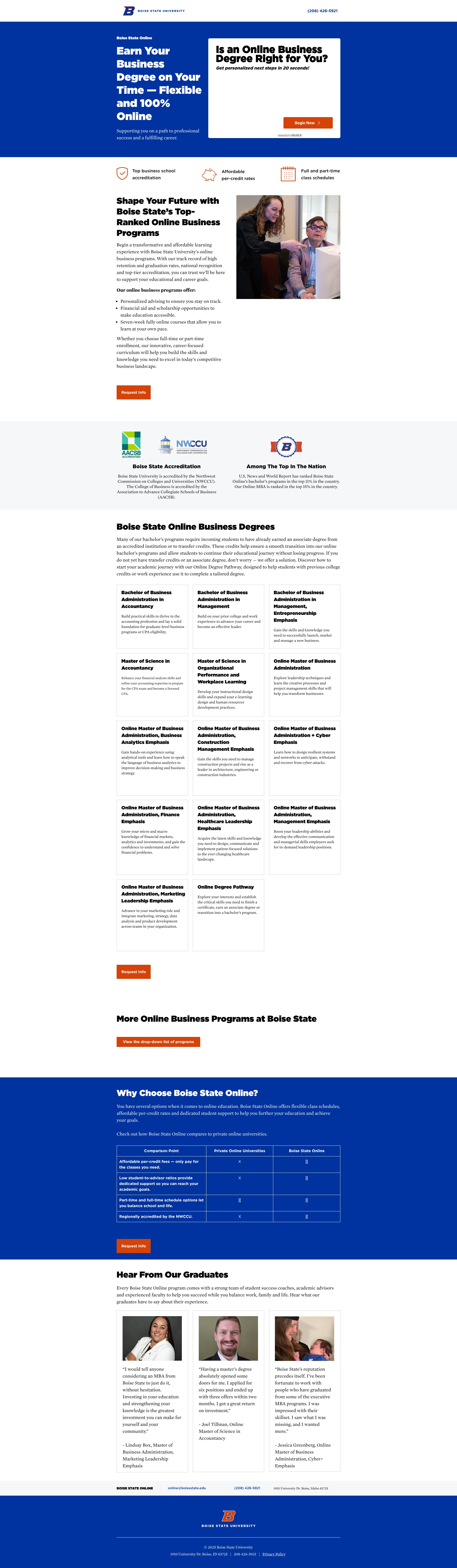 Landing Page