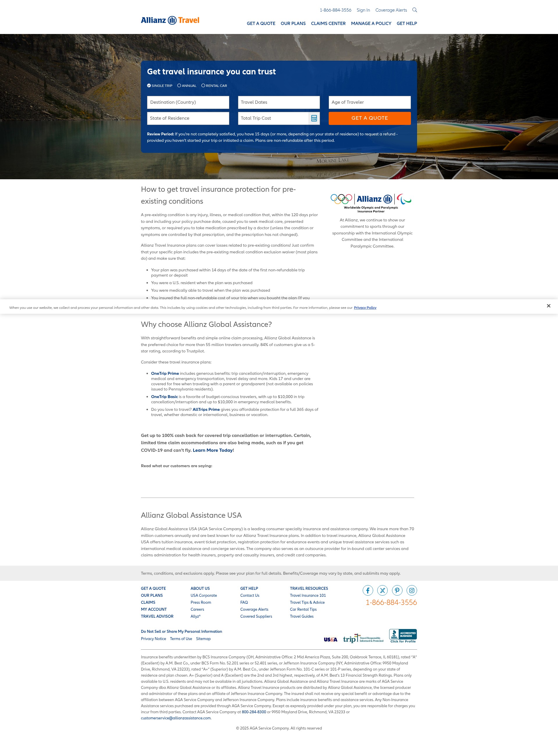 Landing Page