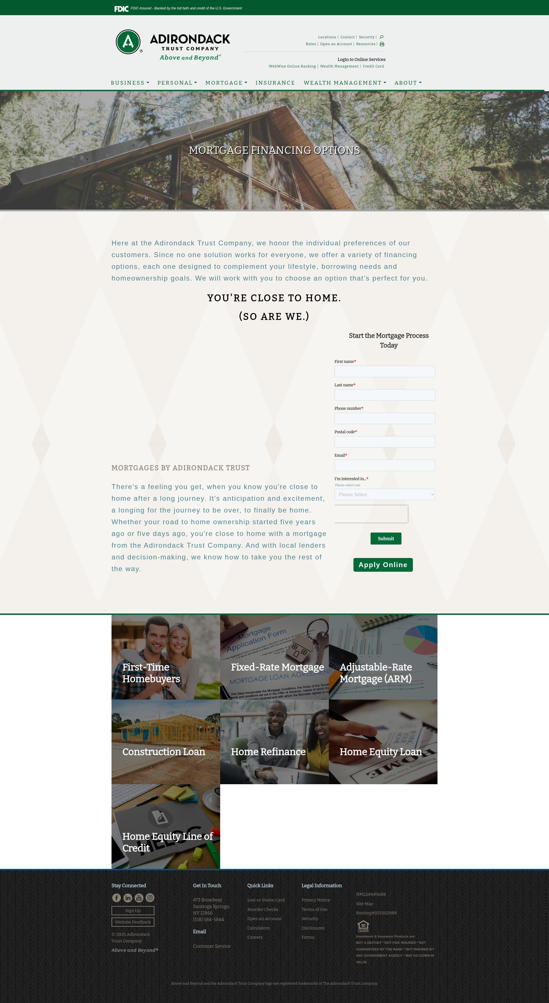 Landing Page