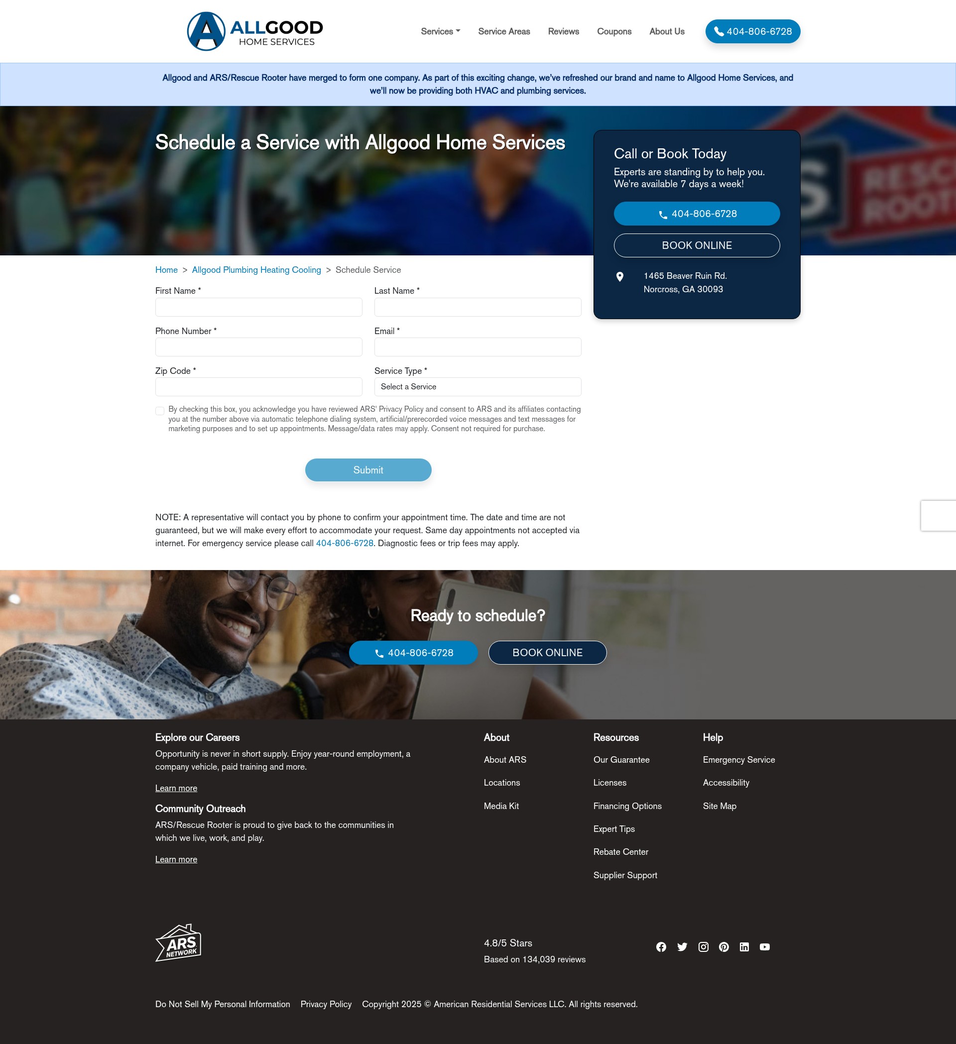 Landing Page