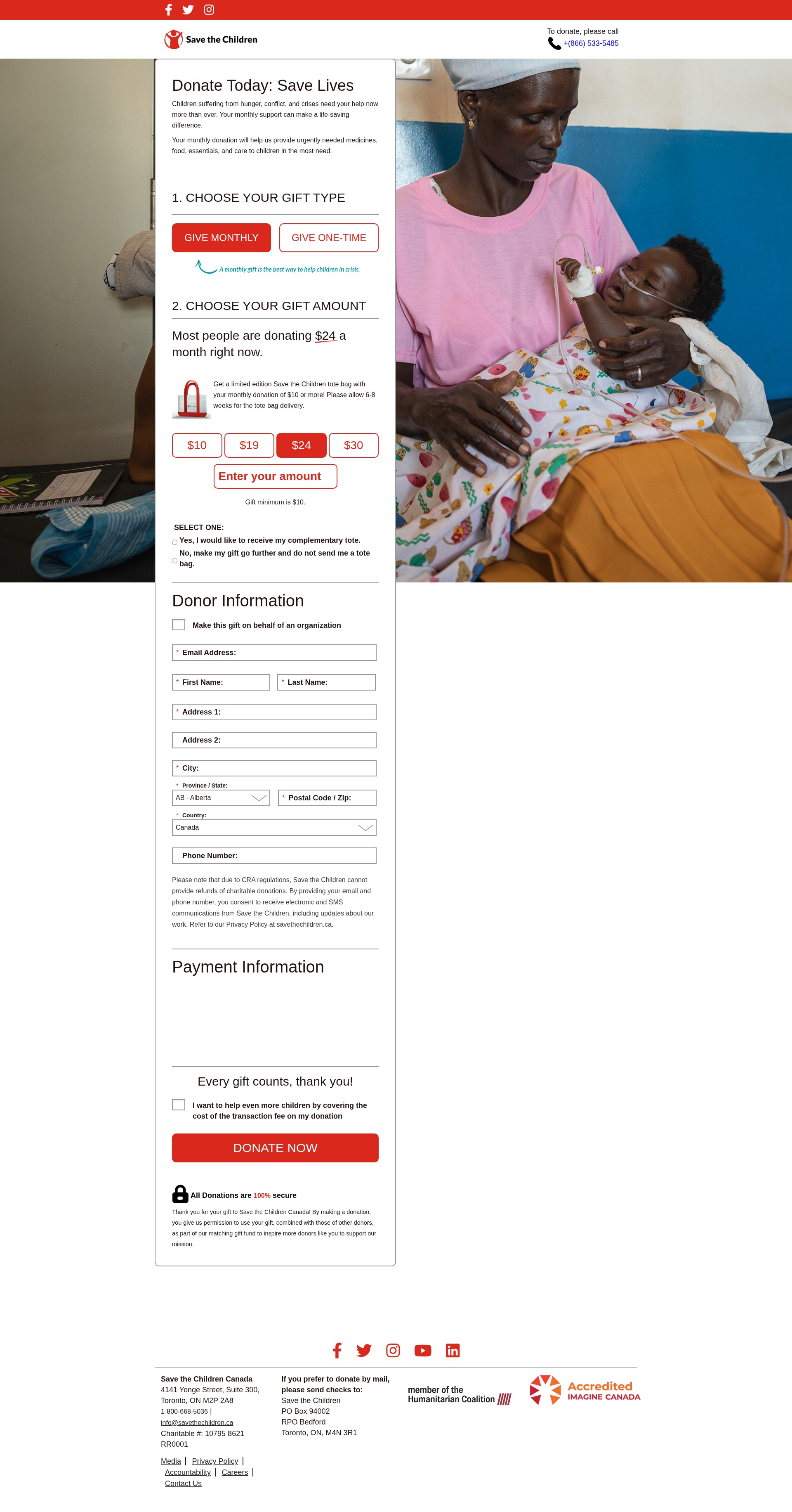 Landing Page
