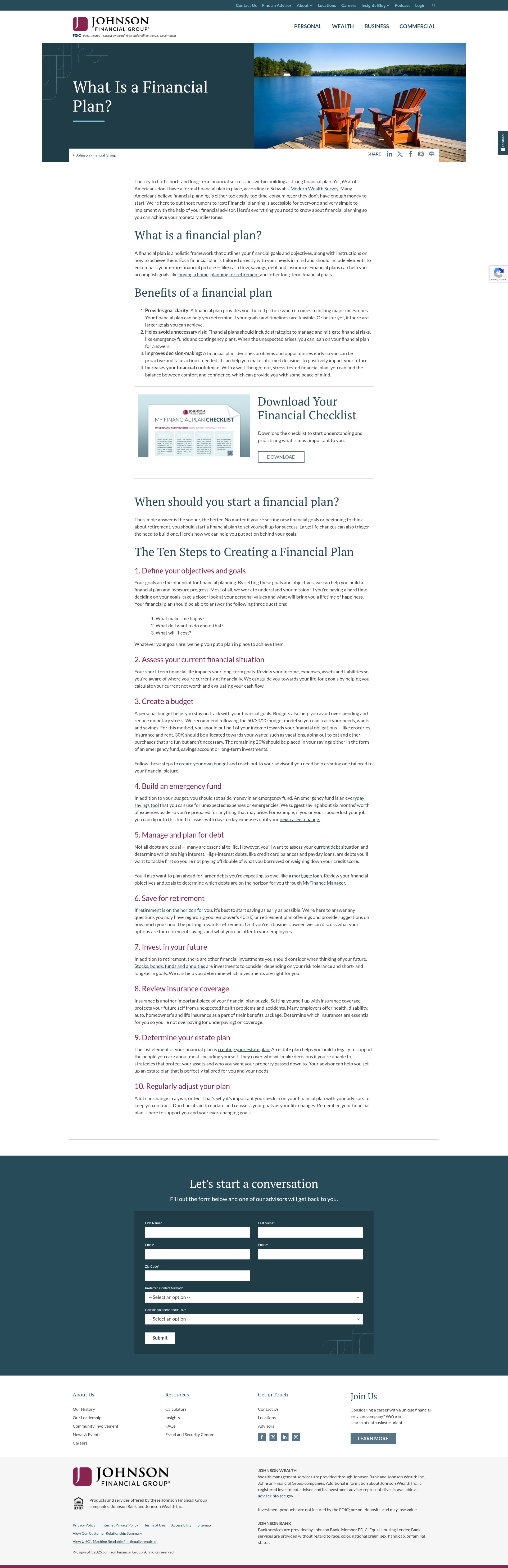 Landing Page