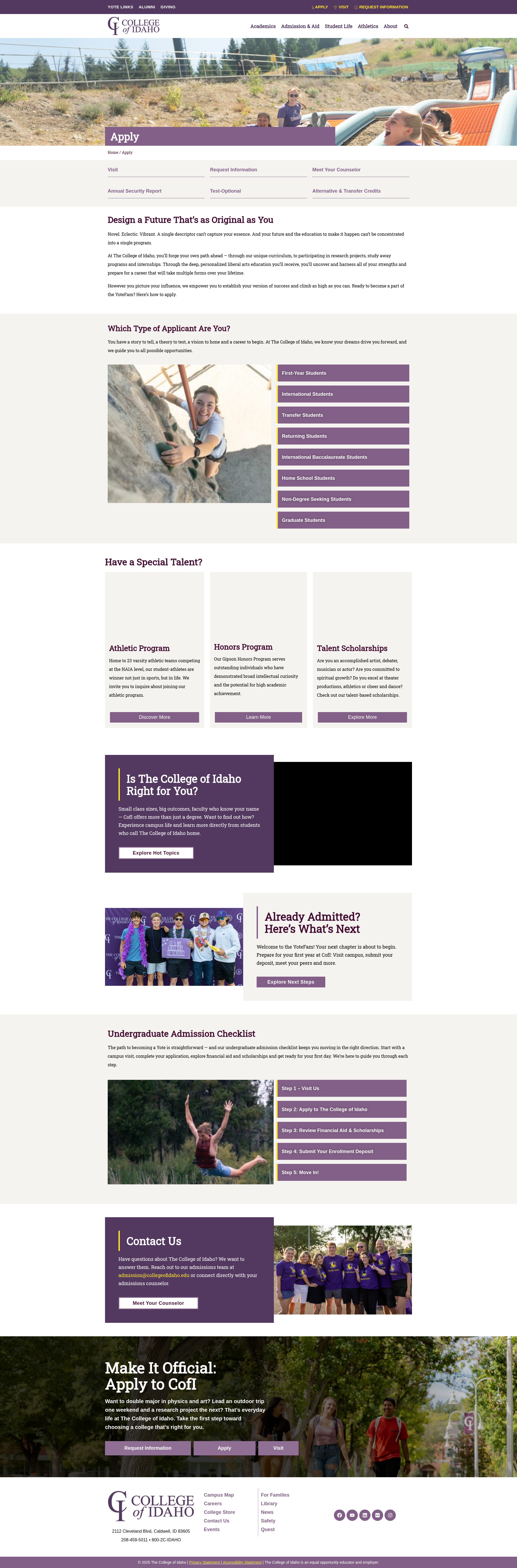 Landing Page