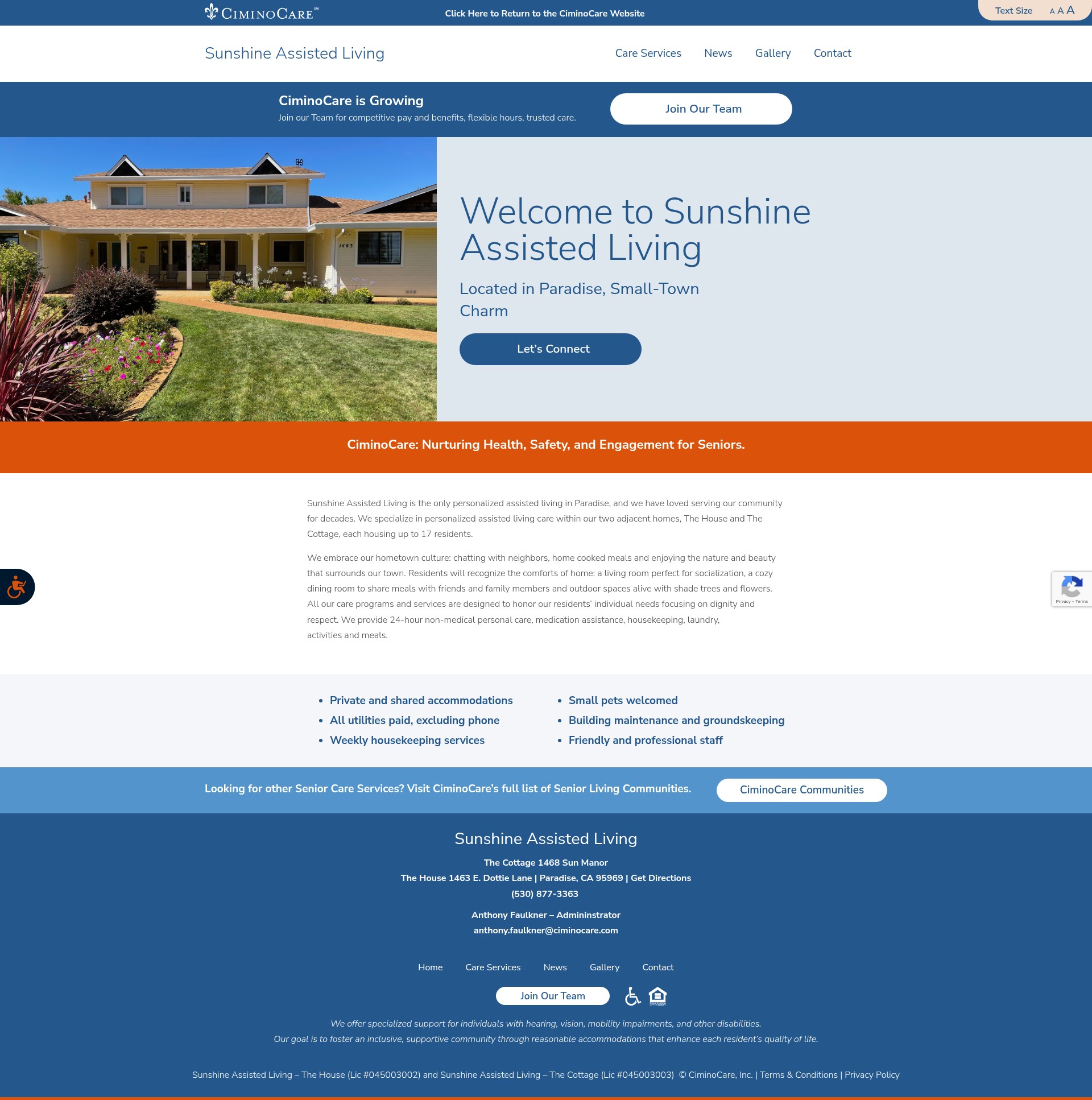 Landing Page
