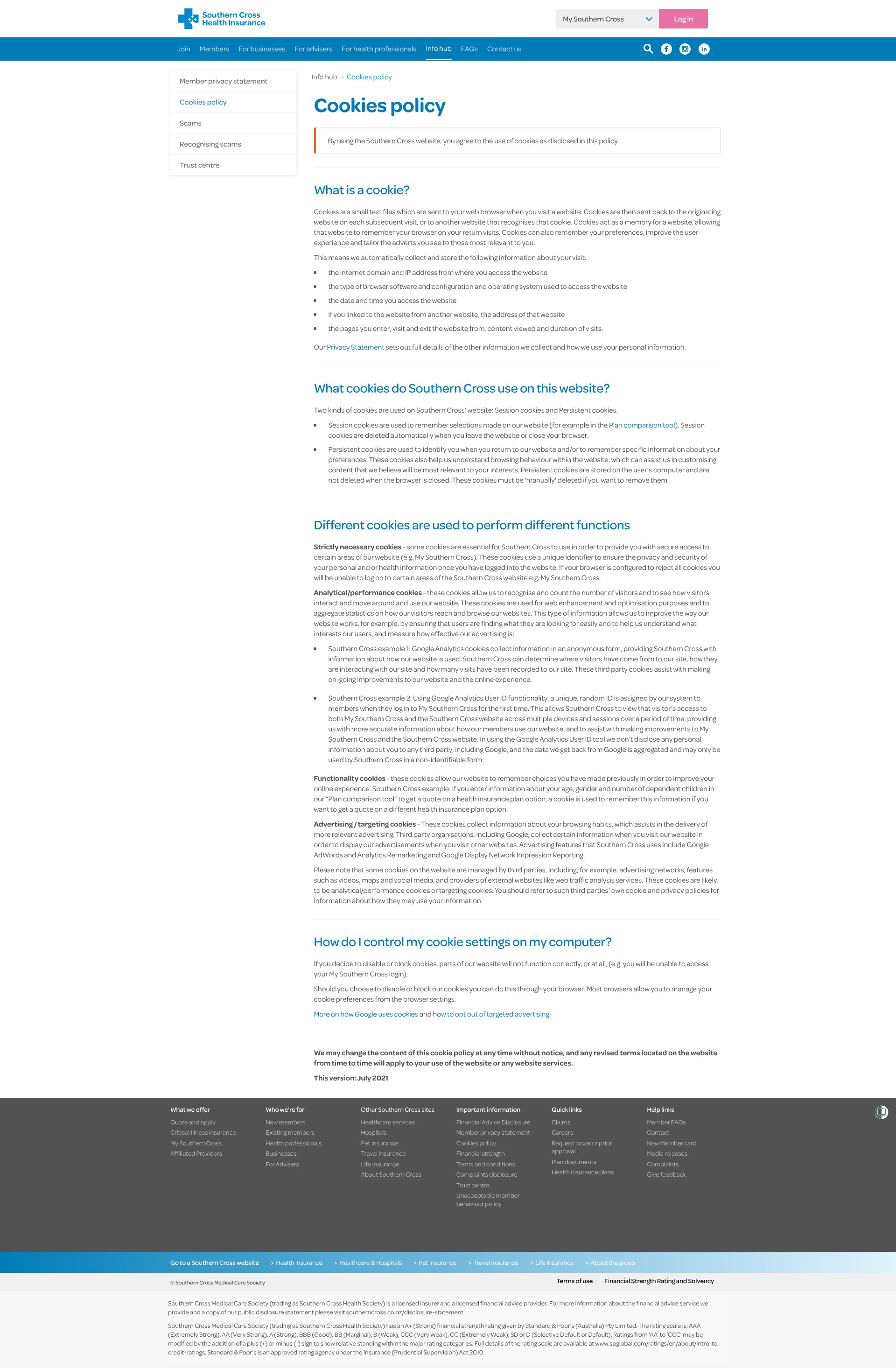 Landing Page