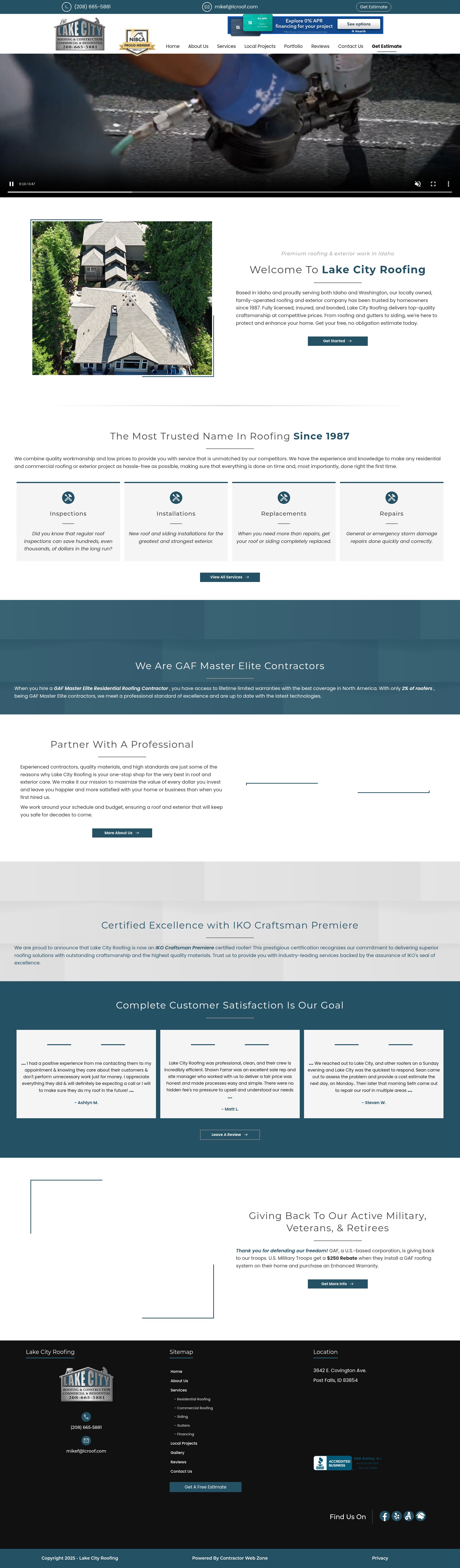 Landing Page