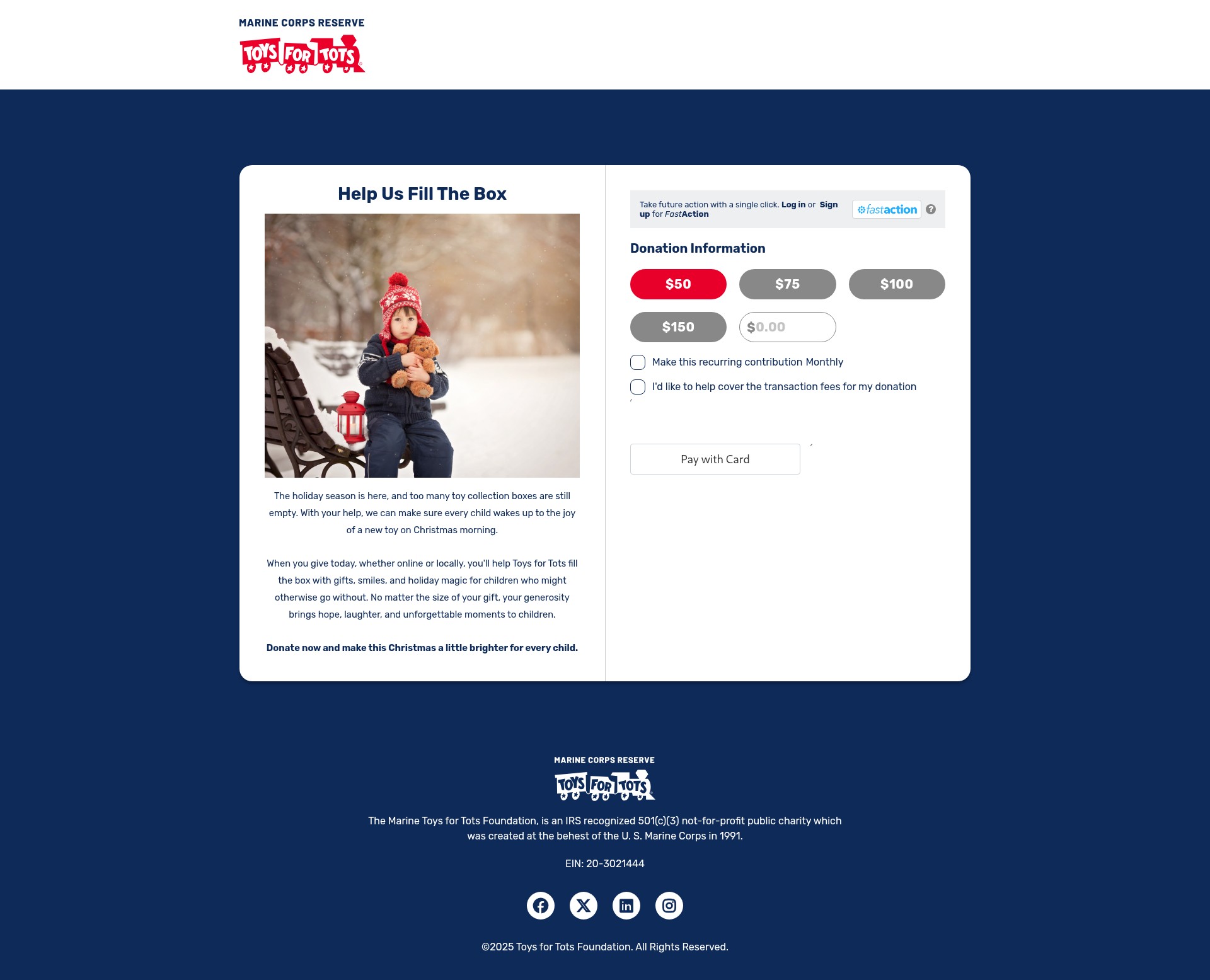 Landing Page
