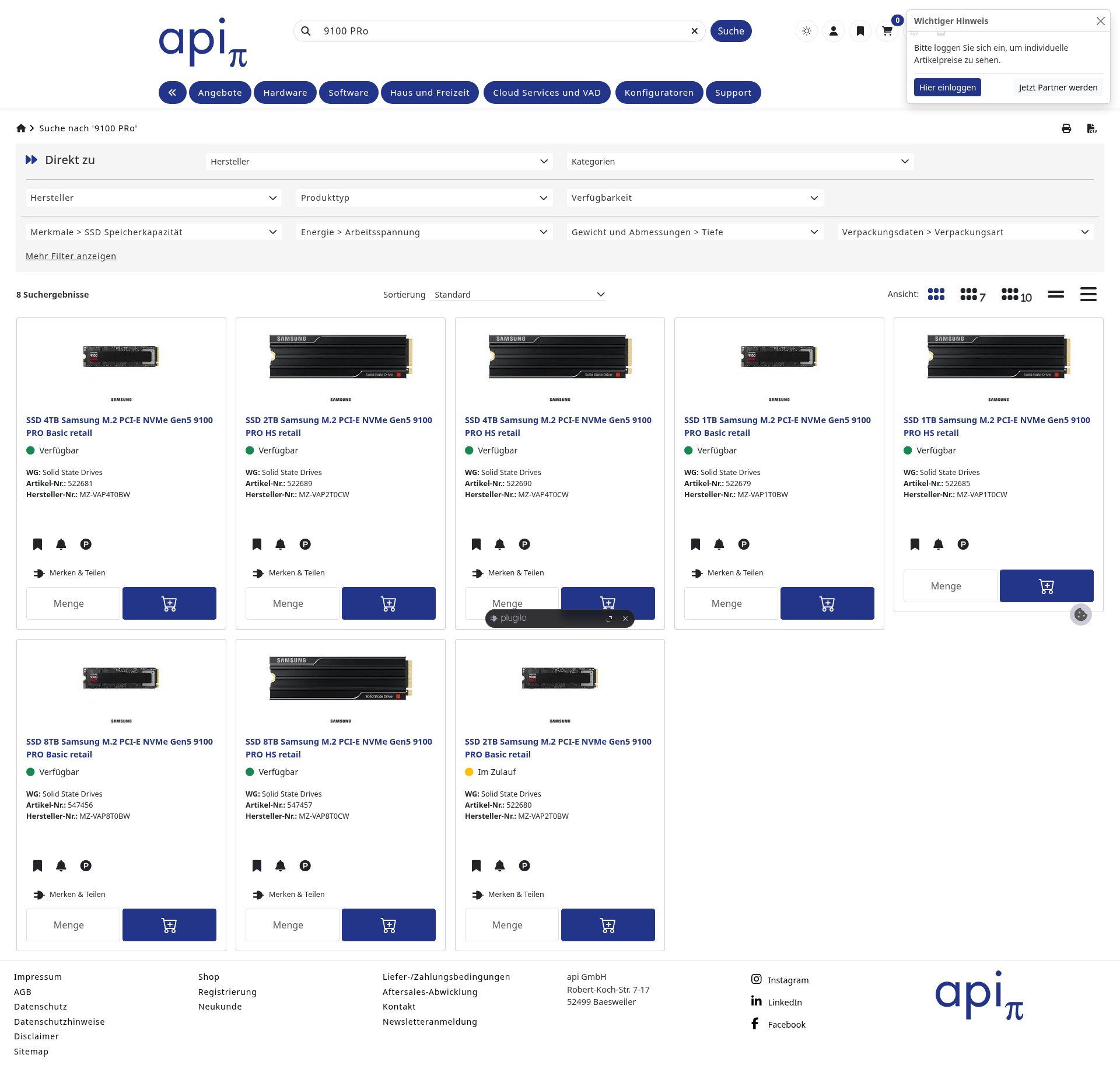 Landing Page